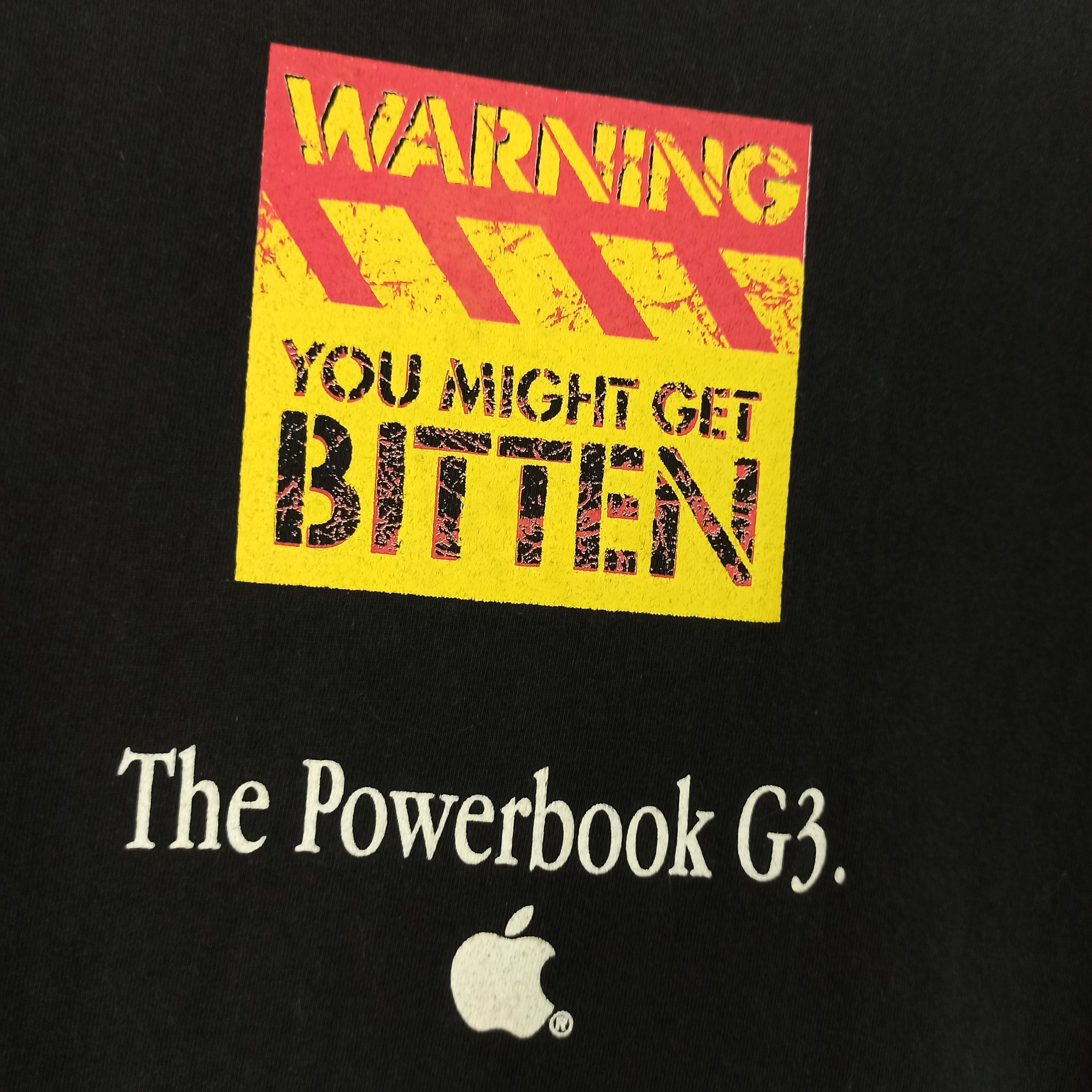Apple 🔥 Vintage🔥 Apple The PowerBook G3 Promo Tshirt Size US XL / EU 56 / 4 - 7 Thumbnail