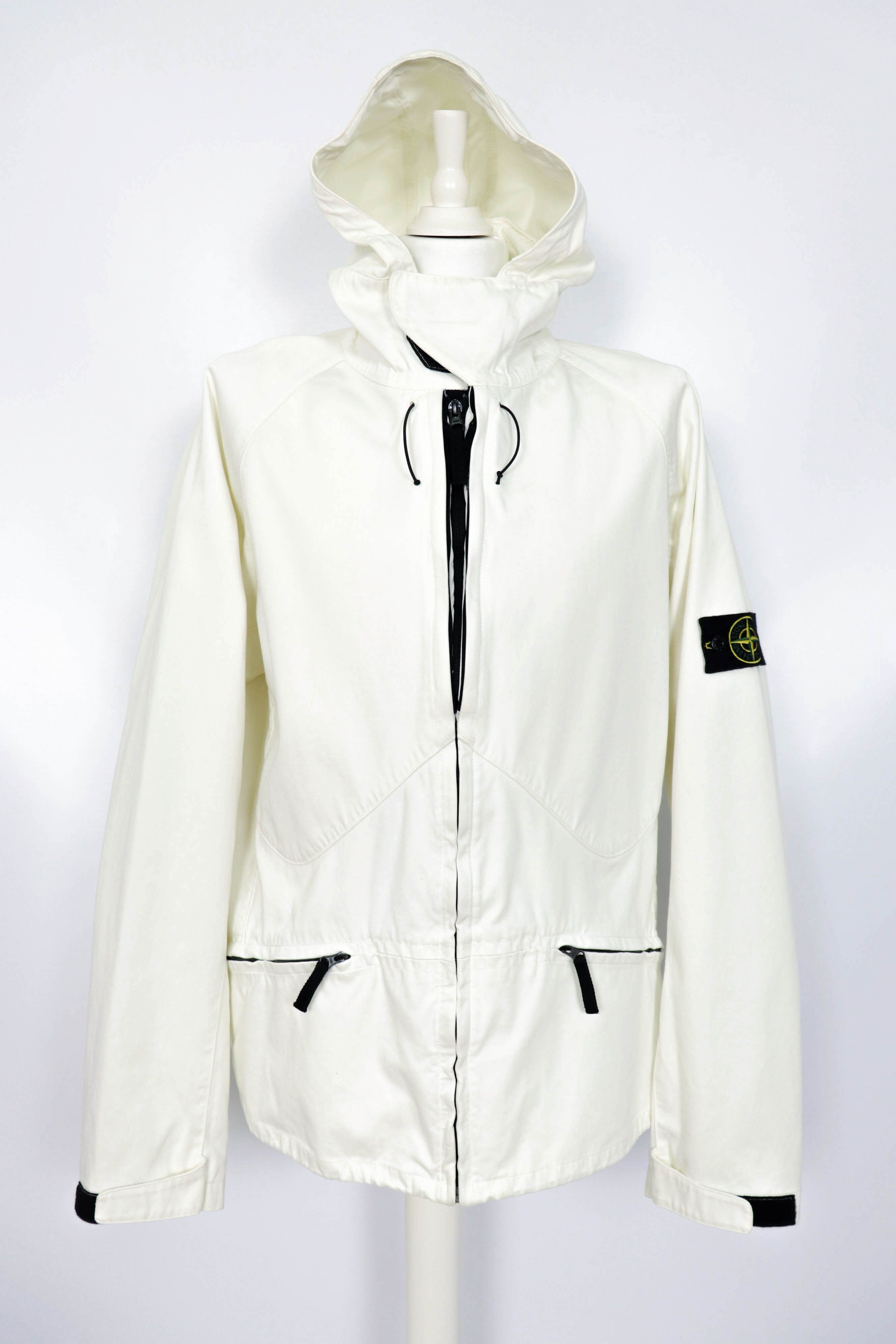 Stone Island Stone Island S/S 2006 Vintage Riot Face Mask White Jacket Size US XL / EU 56 / 4 - 3 Thumbnail