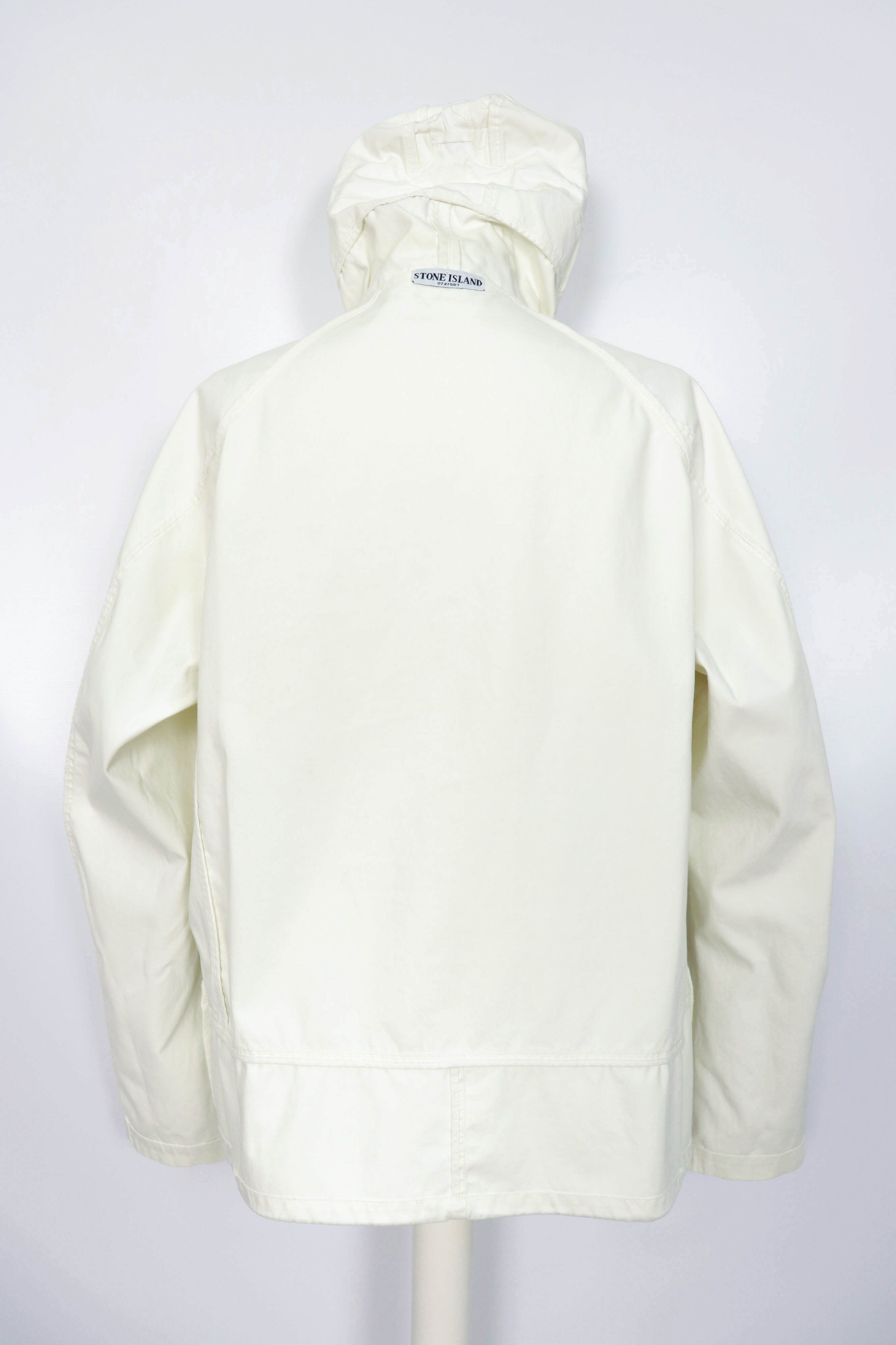 Stone Island Stone Island S/S 2006 Vintage Riot Face Mask White Jacket Size US XL / EU 56 / 4 - 15 Thumbnail