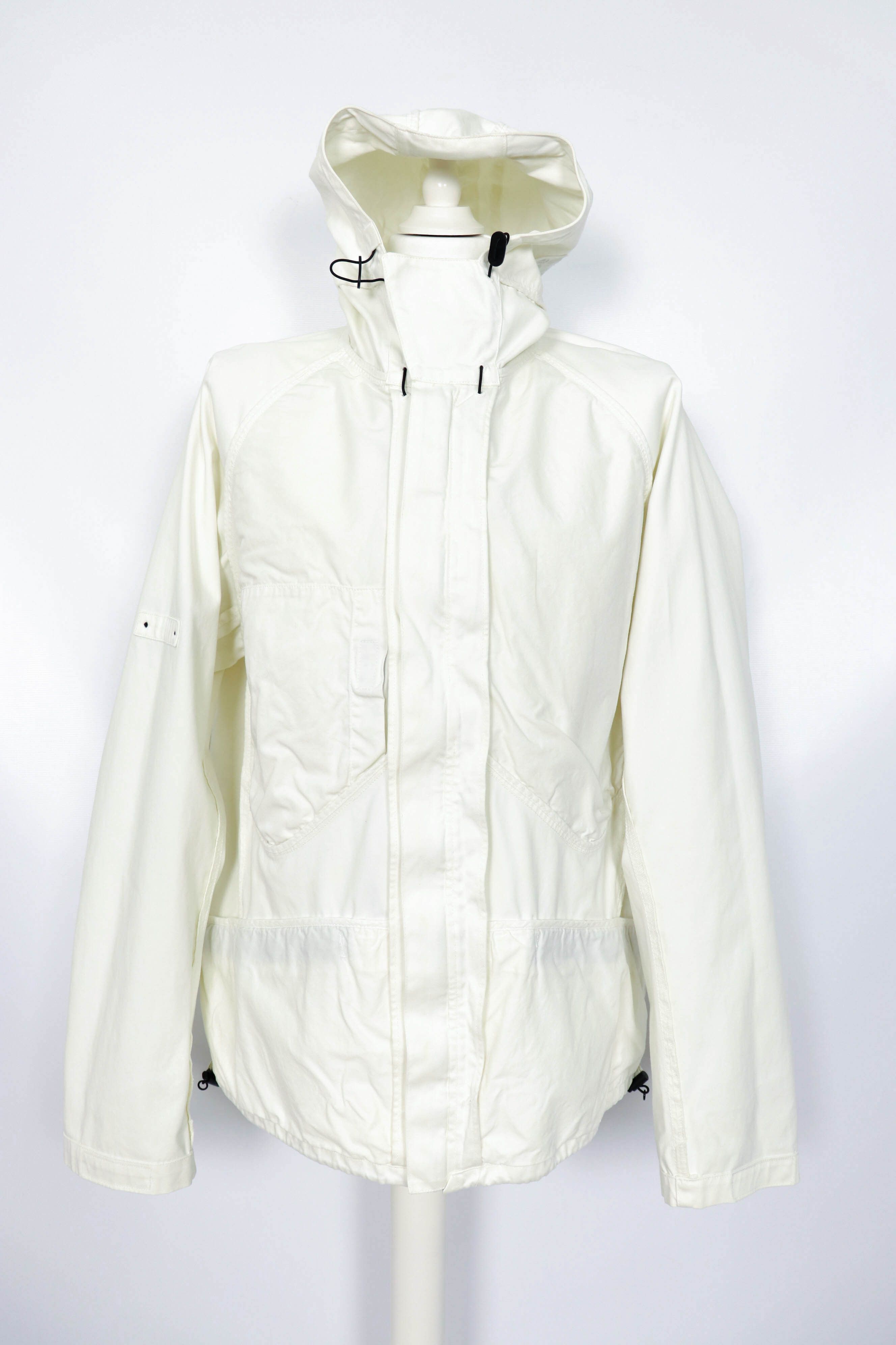 Stone Island Stone Island S/S 2006 Vintage Riot Face Mask White Jacket Size US XL / EU 56 / 4 - 14 Thumbnail