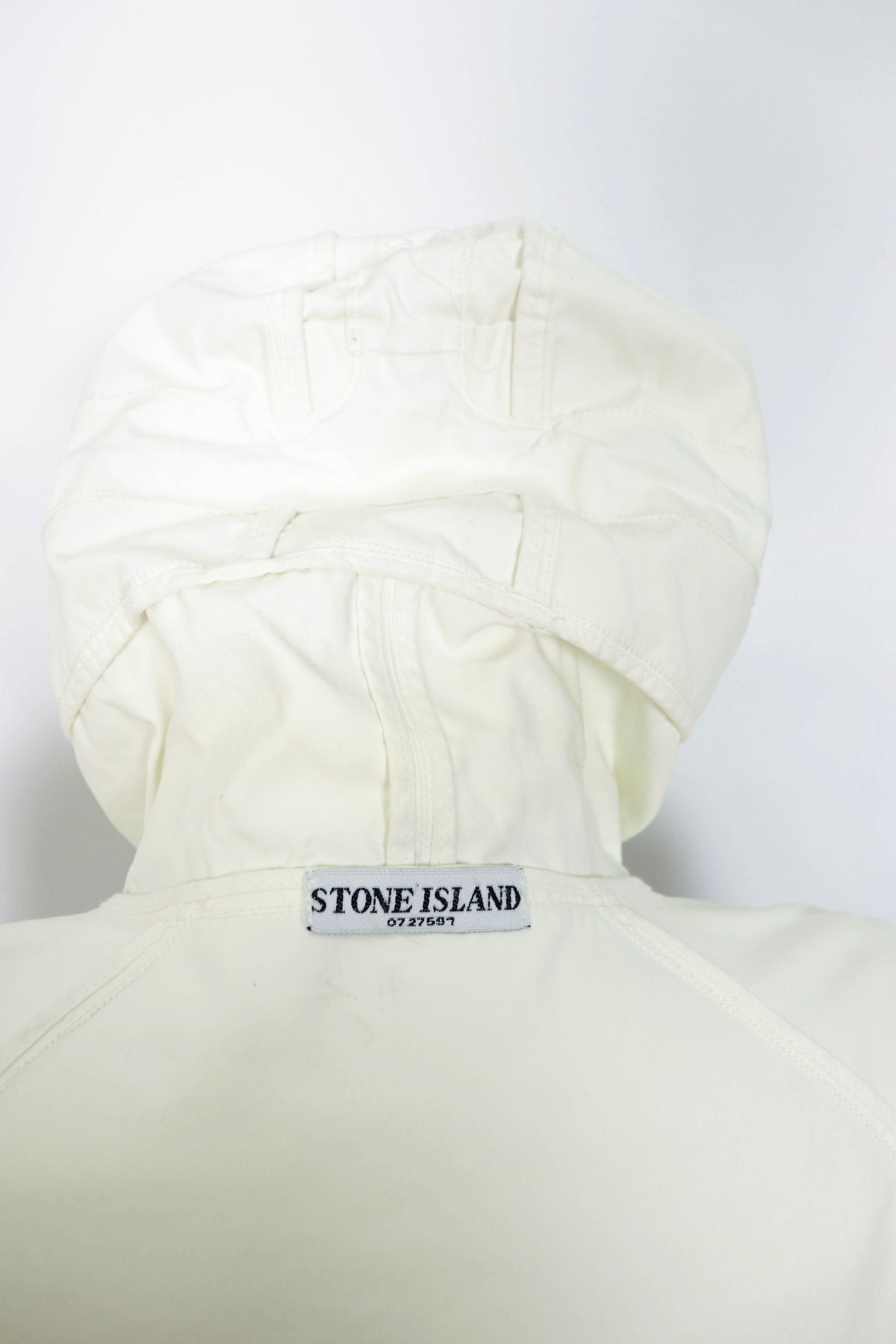 Stone Island Stone Island S/S 2006 Vintage Riot Face Mask White Jacket Size US XL / EU 56 / 4 - 17 Thumbnail