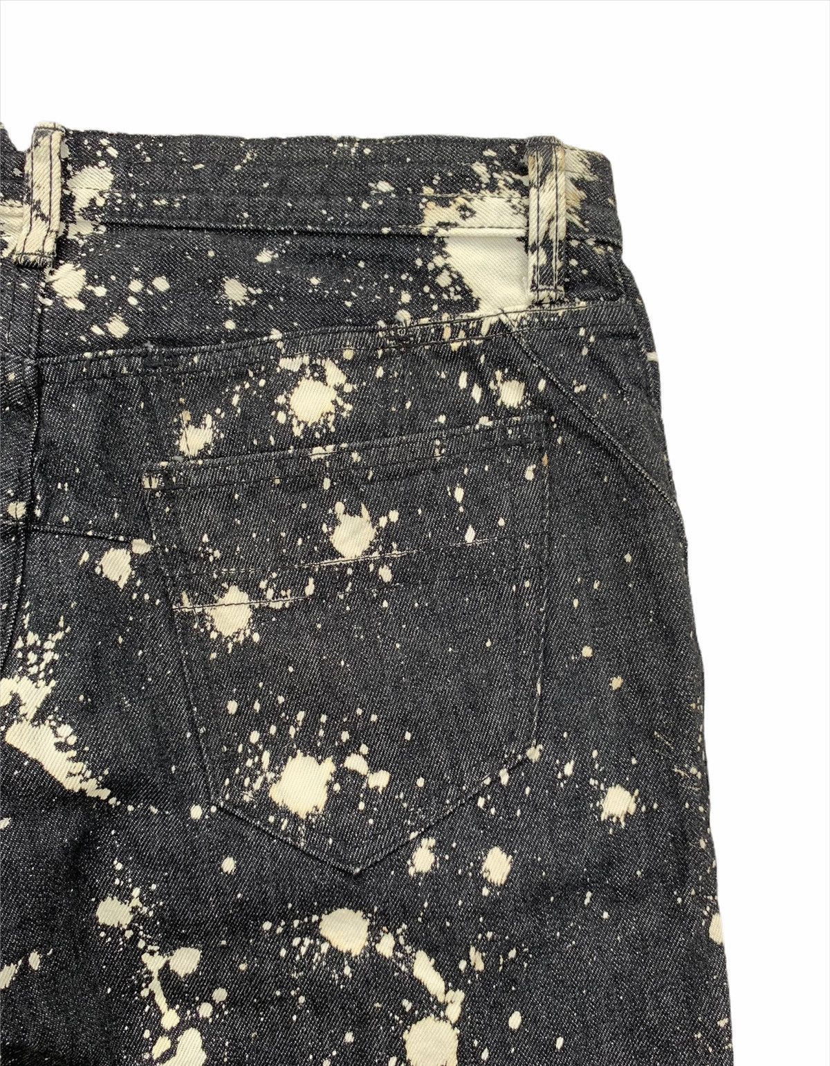 Number (N)ine × Takahiromiyashita The Soloist. RARE‼️ Number (N)ine Acid Wash Splash Low Rise Denim Pants Size US 30 / EU 46 - 6 Thumbnail