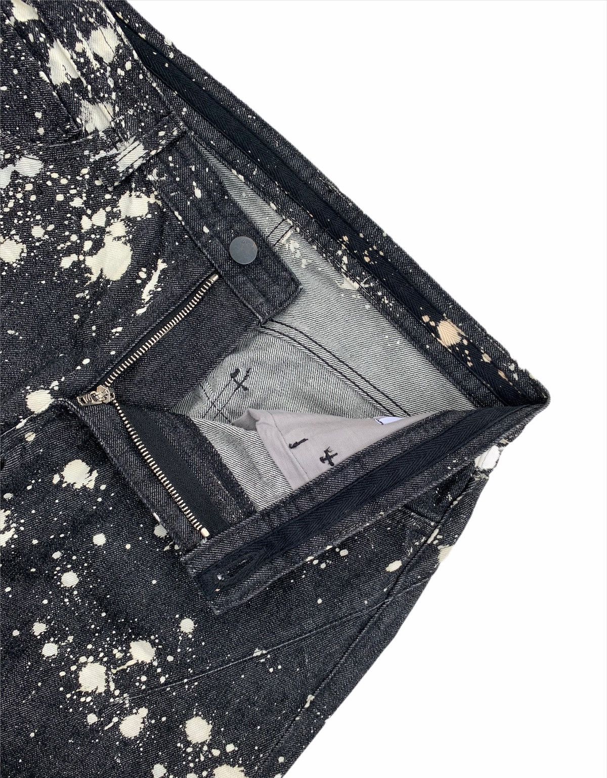 Number (N)ine × Takahiromiyashita The Soloist. RARE‼️ Number (N)ine Acid Wash Splash Low Rise Denim Pants Size US 30 / EU 46 - 10 Thumbnail