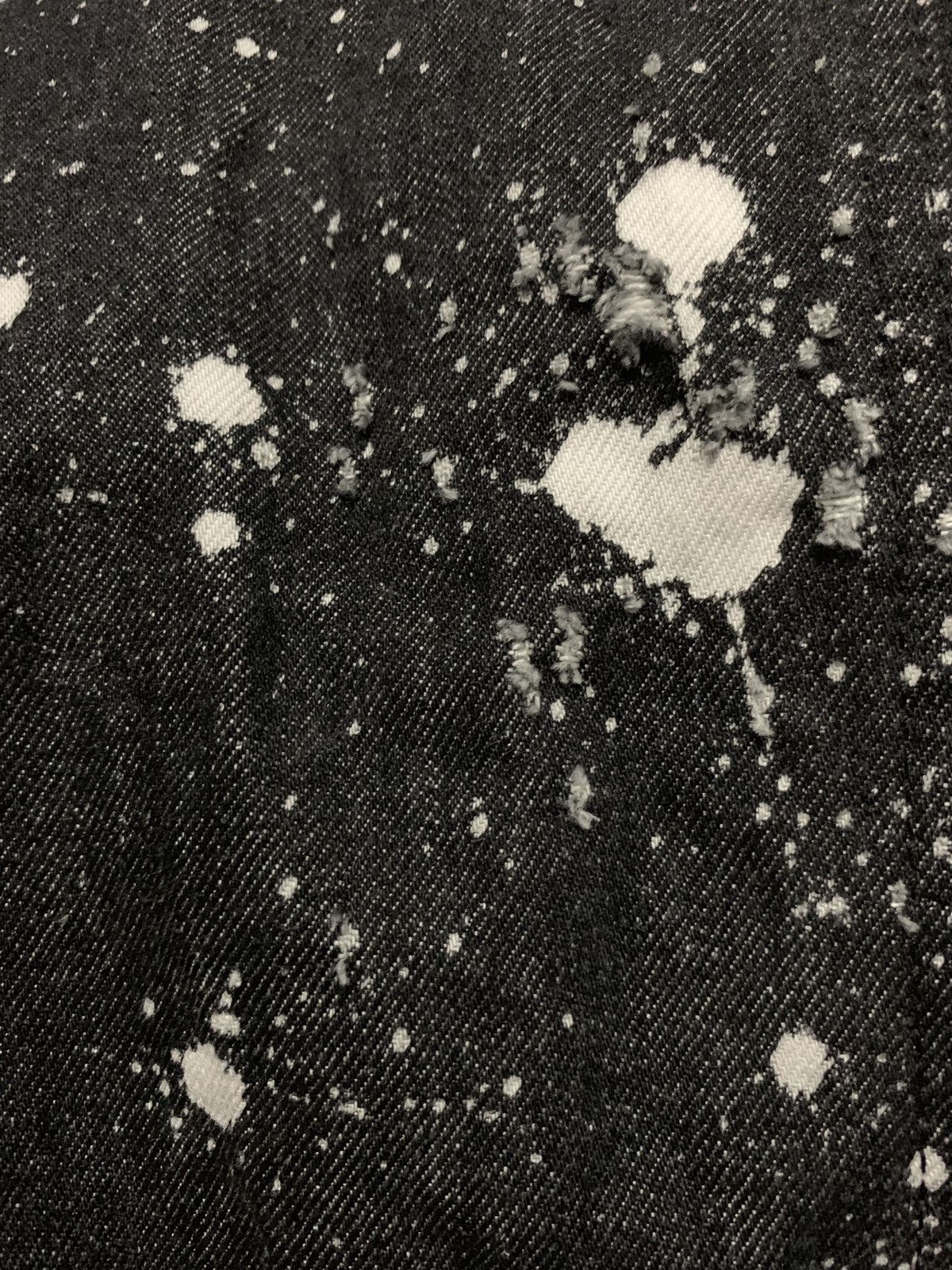 Number (N)ine × Takahiromiyashita The Soloist. RARE‼️ Number (N)ine Acid Wash Splash Low Rise Denim Pants Size US 30 / EU 46 - 11 Thumbnail