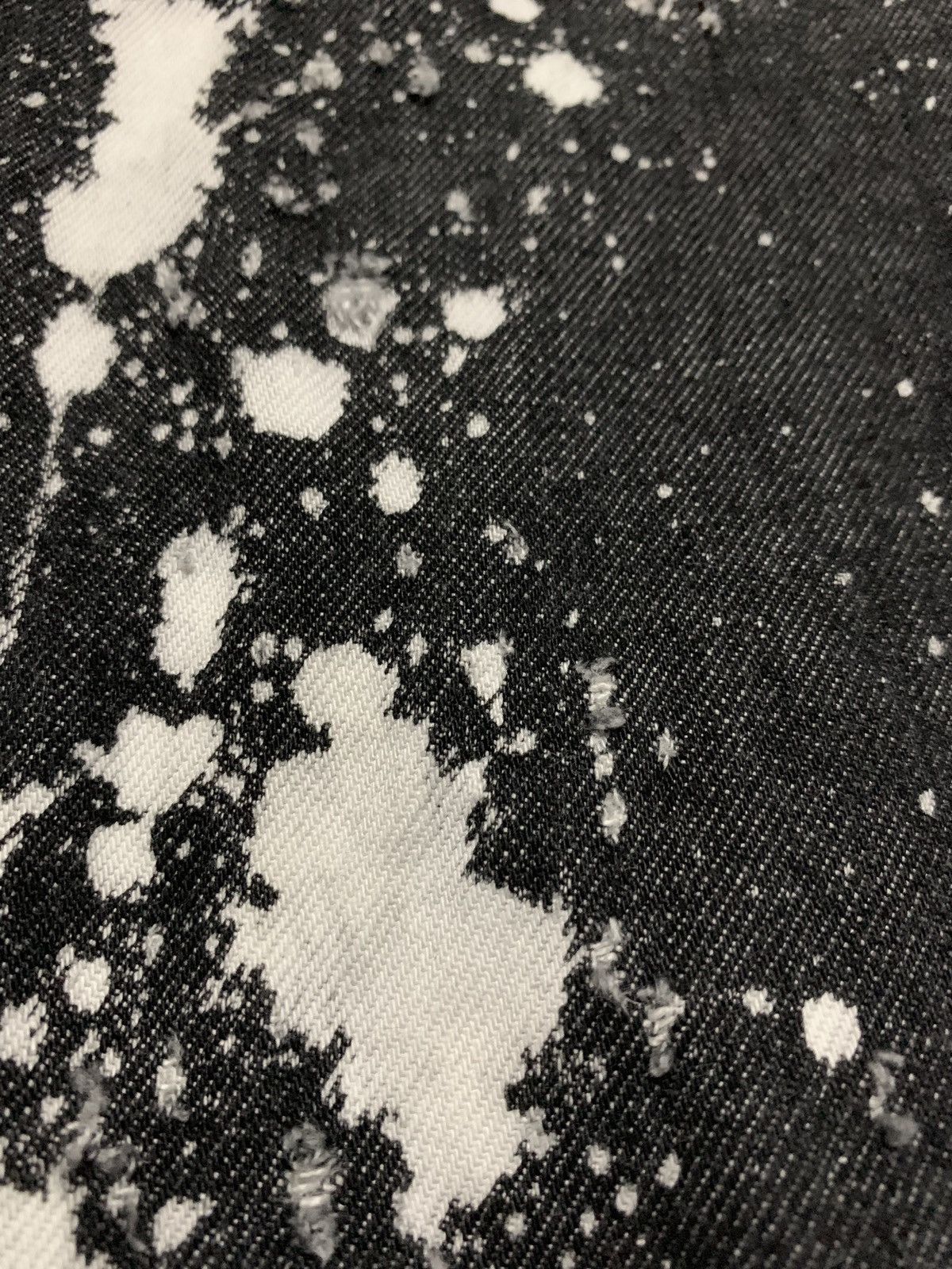 Number (N)ine × Takahiromiyashita The Soloist. RARE‼️ Number (N)ine Acid Wash Splash Low Rise Denim Pants Size US 30 / EU 46 - 13 Thumbnail