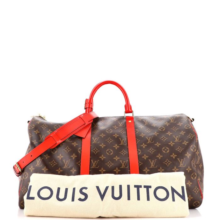 Louis Vuitton Keepall Bandouliere Bag Monogram Canvas with