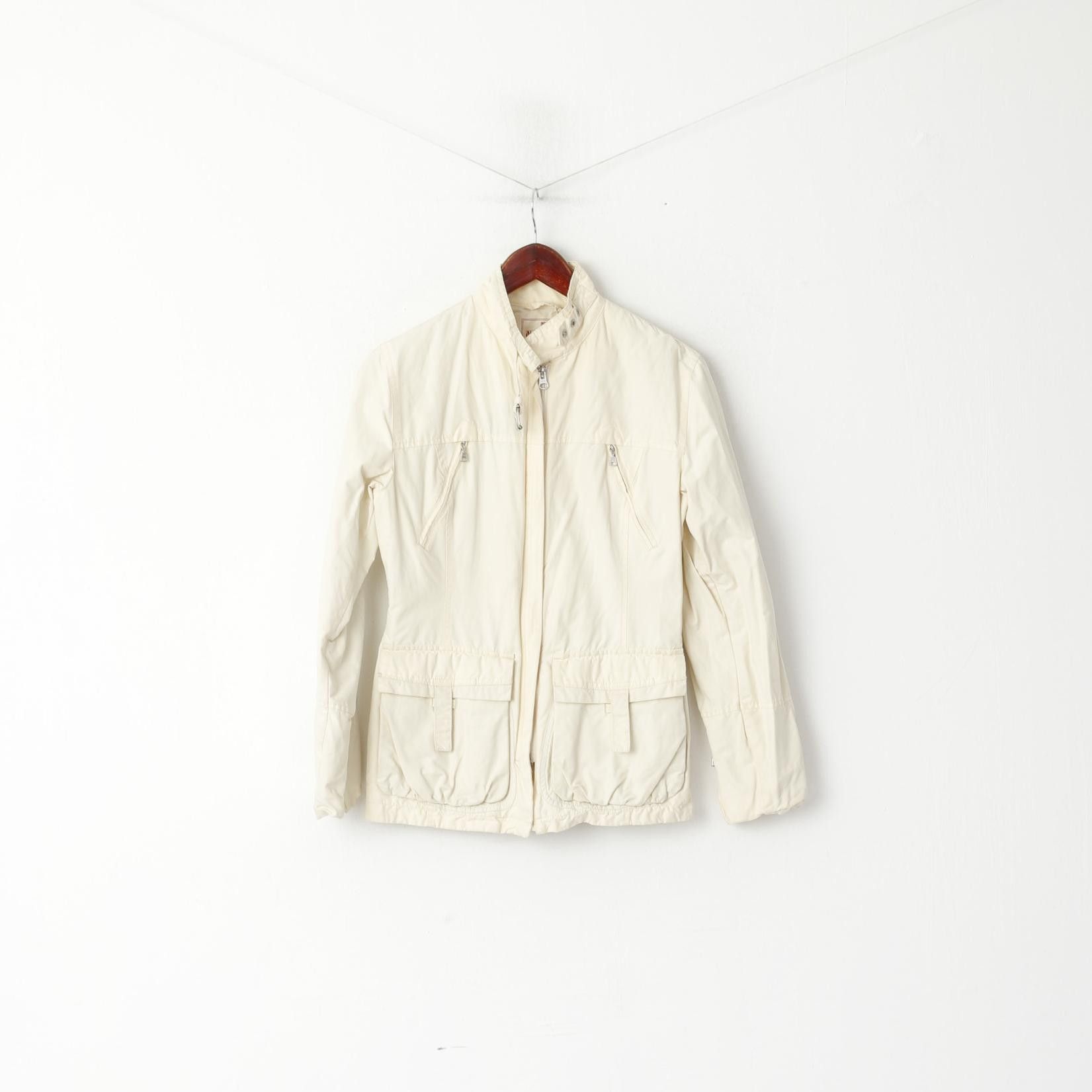 Napapijri Napapijri Women S Jacket Property Cream 1125 Size S / US 4 / IT 40 - 2 Thumbnail