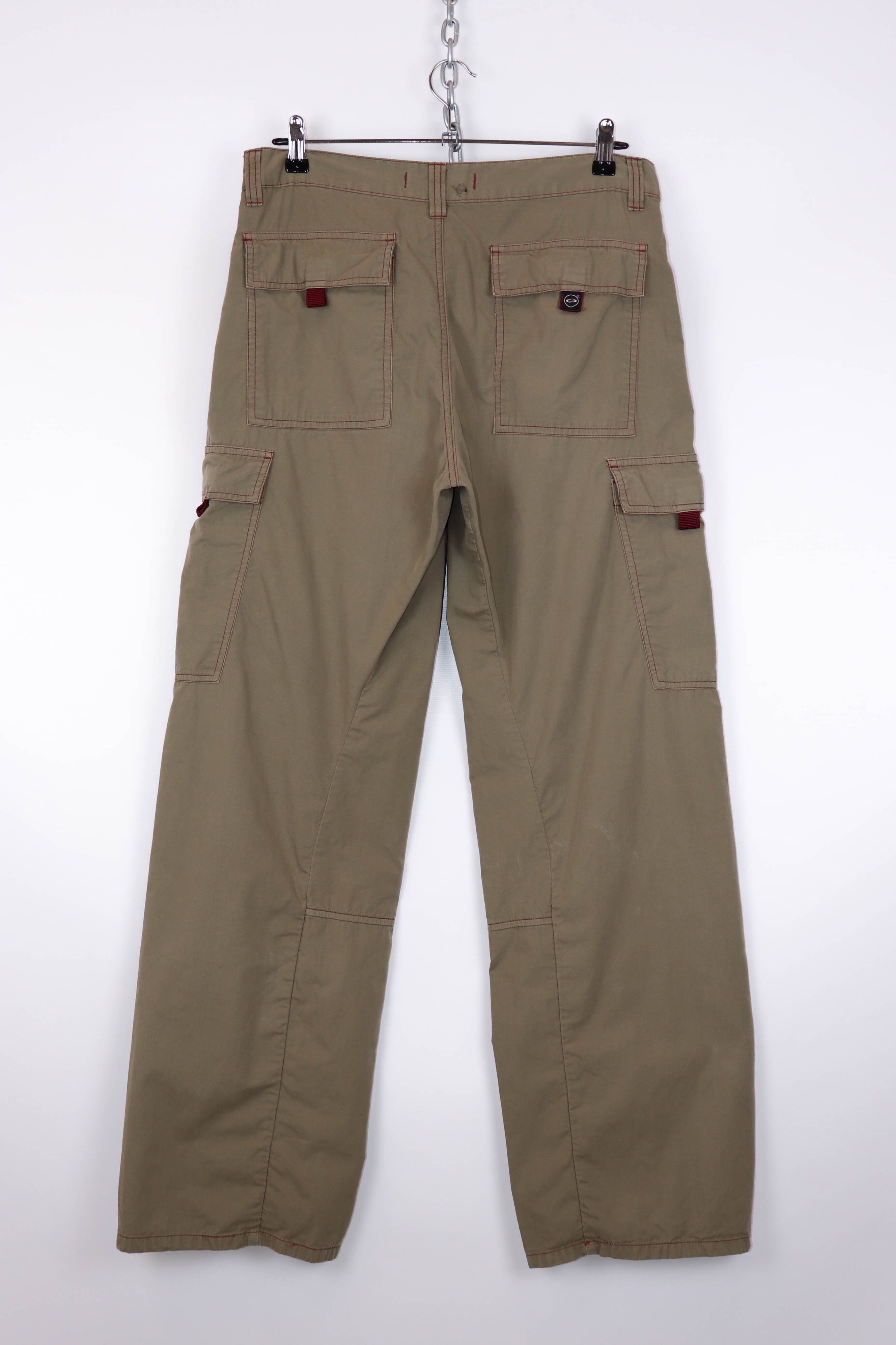Vintage Take-Two Innovation 2000 Vintage Y2K Tactical Cargo Pants Size US 33 - 2 Thumbnail