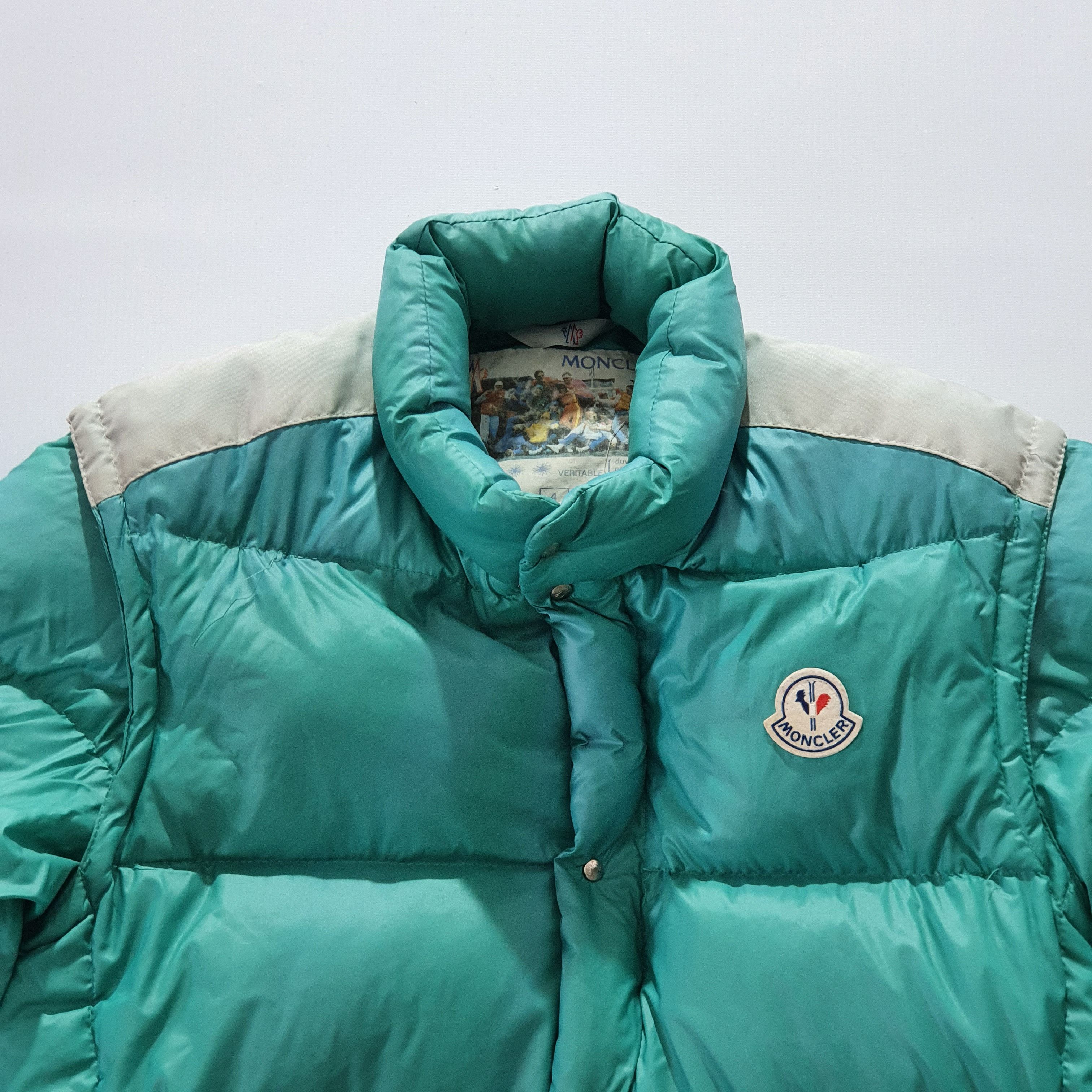 Moncler × Vintage 80s Detachable Arms Moncler Grenoble Down Vest Jacket/Vest Size US M / EU 48-50 / 2 - 4 Thumbnail