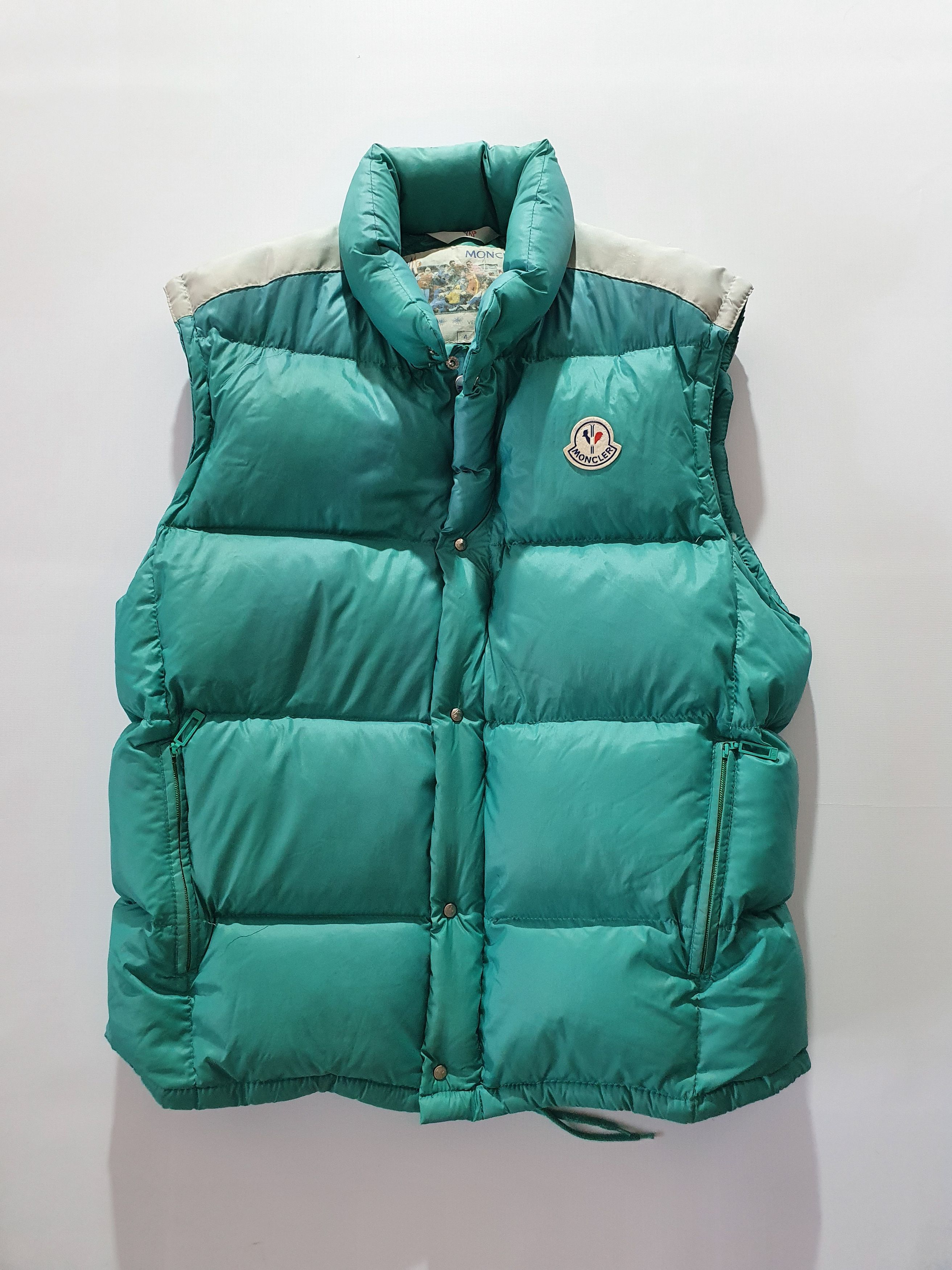 Moncler × Vintage 80s Detachable Arms Moncler Grenoble Down Vest Jacket/Vest Size US M / EU 48-50 / 2 - 2 Thumbnail