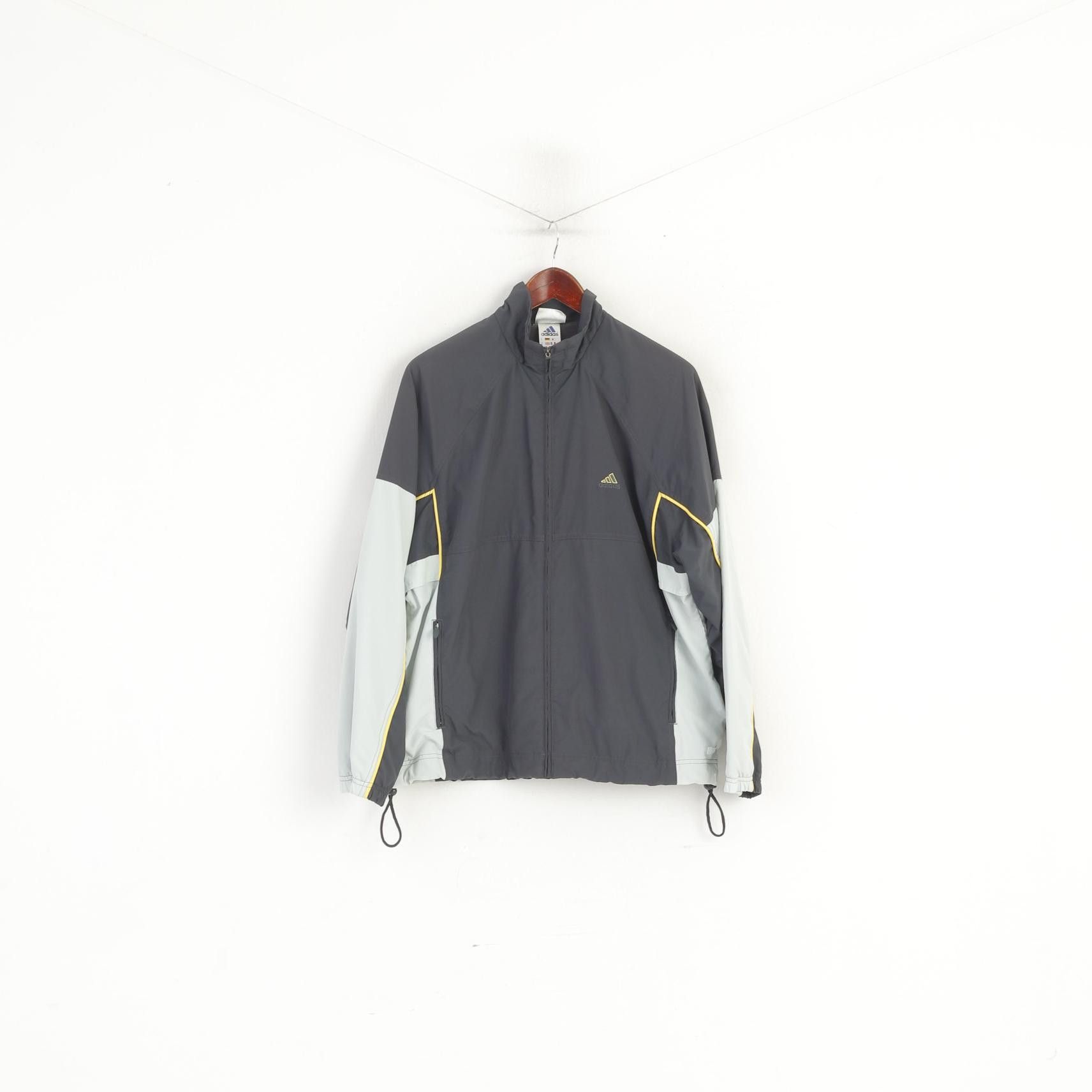 Adidas Adidas Women 20 XL Jacket Grey Vintage 1127 Size XL / US 12-14 / IT 48-50 - 2 Thumbnail
