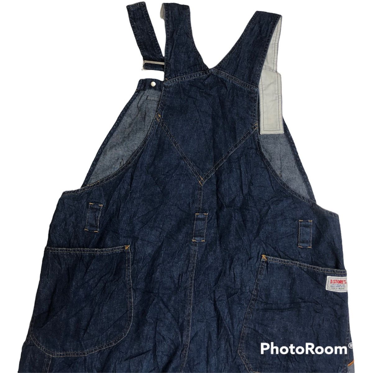 Japanese Brand Vintage Drug Store Embroidery Overall Half Knee Size US 38 / EU 54 - 6 Thumbnail