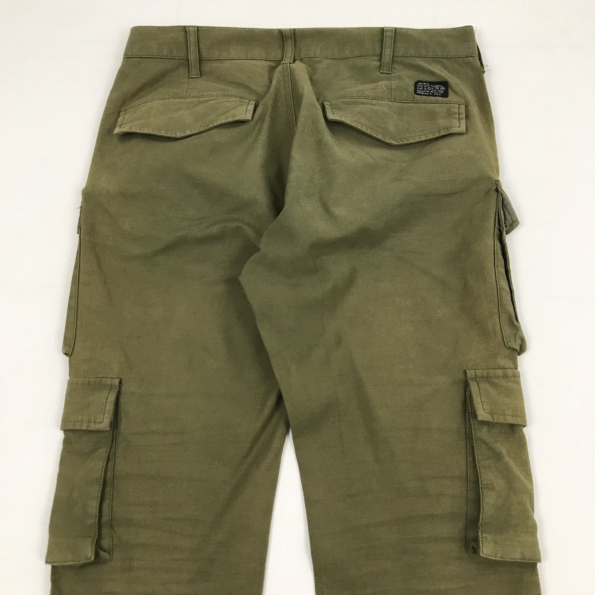 Japanese Brand × Vintage Vintage Military style multi pocket cargo pants Size US 33 - 4 Thumbnail