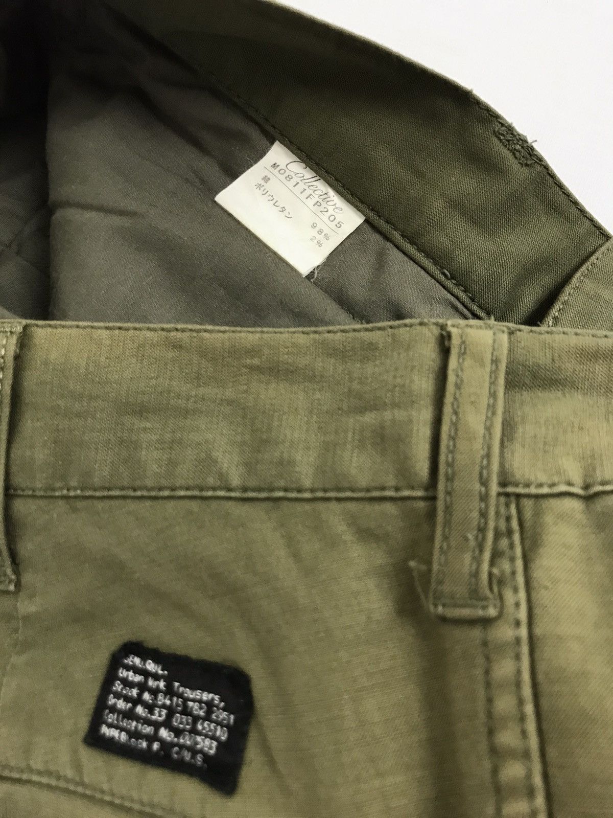Japanese Brand × Vintage Vintage Military style multi pocket cargo pants Size US 33 - 5 Thumbnail