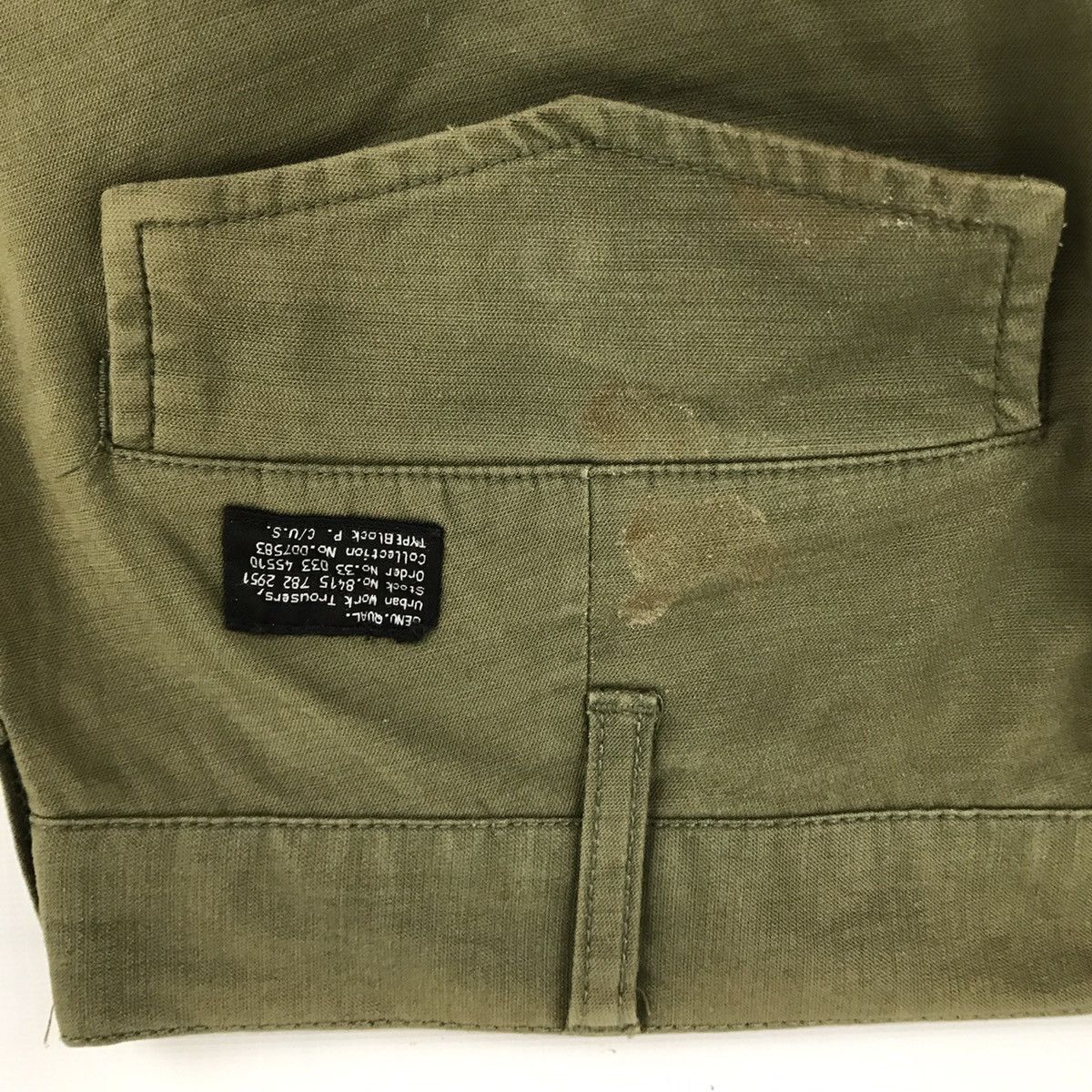 Japanese Brand × Vintage Vintage Military style multi pocket cargo pants Size US 33 - 6 Thumbnail