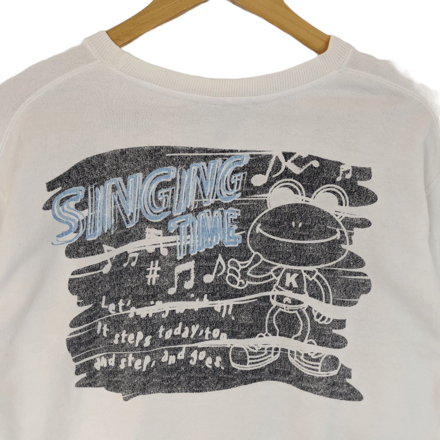 Japanese Brand Japan GRASS HITHER Anime Manga Frog Cartoon Sweatshirt Size US L / EU 52-54 / 3 - 5 Thumbnail