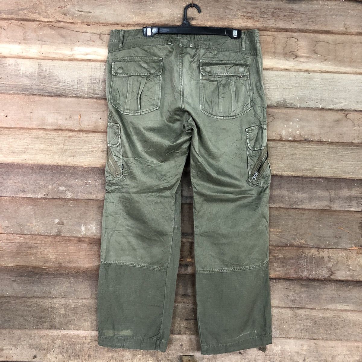 Airwalk DL Airwalk Green Multipocket Tactical Cargo Pants #c974 Size US 34 / EU 50 - 8 Thumbnail