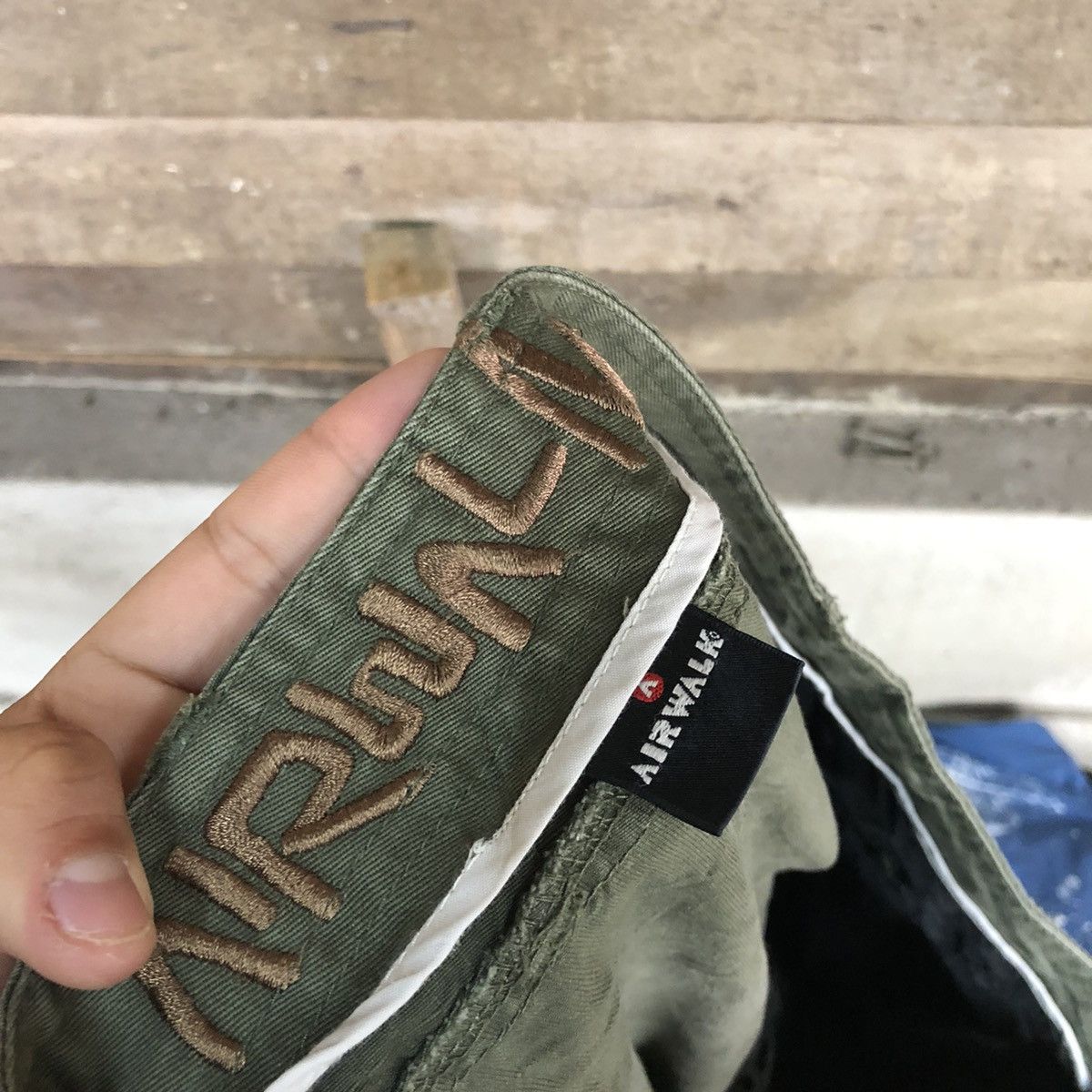 Airwalk DL Airwalk Green Multipocket Tactical Cargo Pants #c974 Size US 34 / EU 50 - 13 Thumbnail