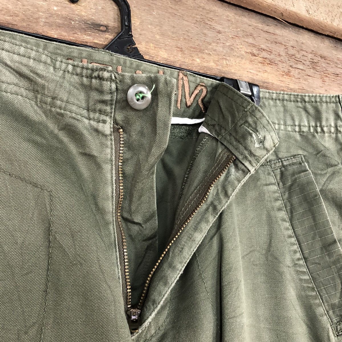 Airwalk DL Airwalk Green Multipocket Tactical Cargo Pants #c974 Size US 34 / EU 50 - 7 Thumbnail