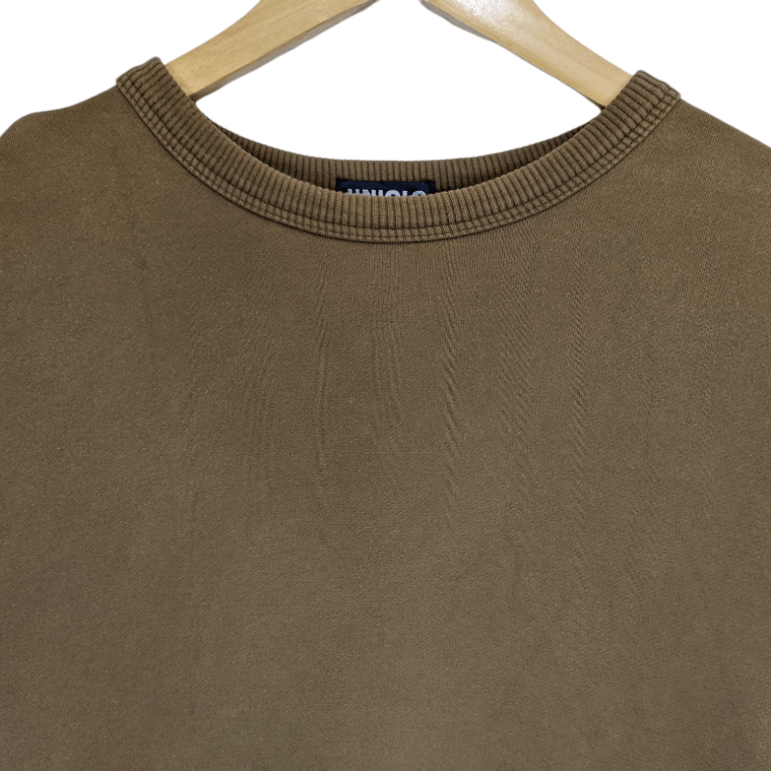 Uniqlo Vintage 90's UNIQLO Green Plain Jumper Sweatshirt Size US M / EU 48-50 / 2 - 4 Thumbnail