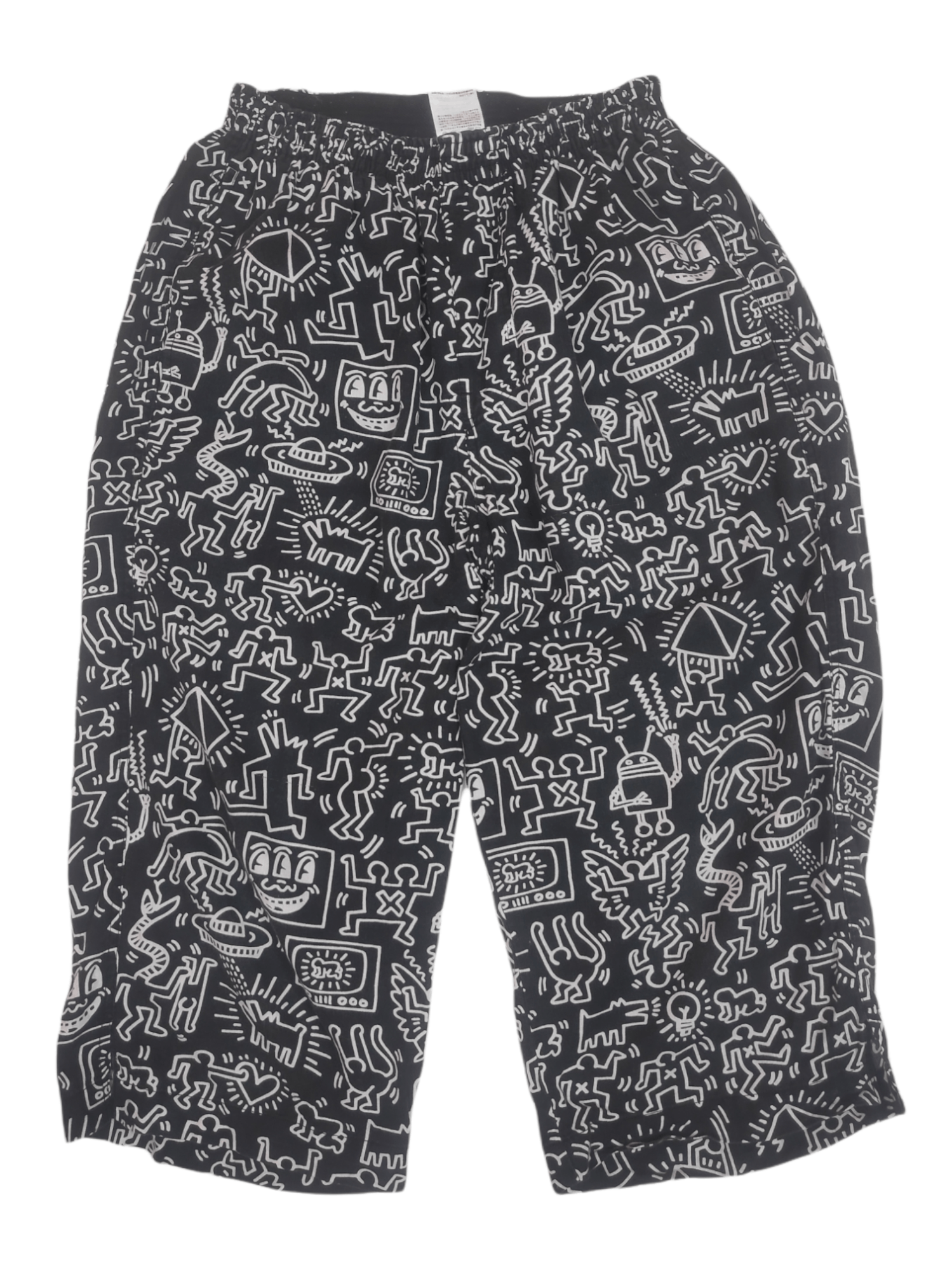 Japanese Brand Rare Keith Haring x Uniqlo Pop Art Short Pants Full Print Size US 28 / EU 44 - 1 Thumbnail