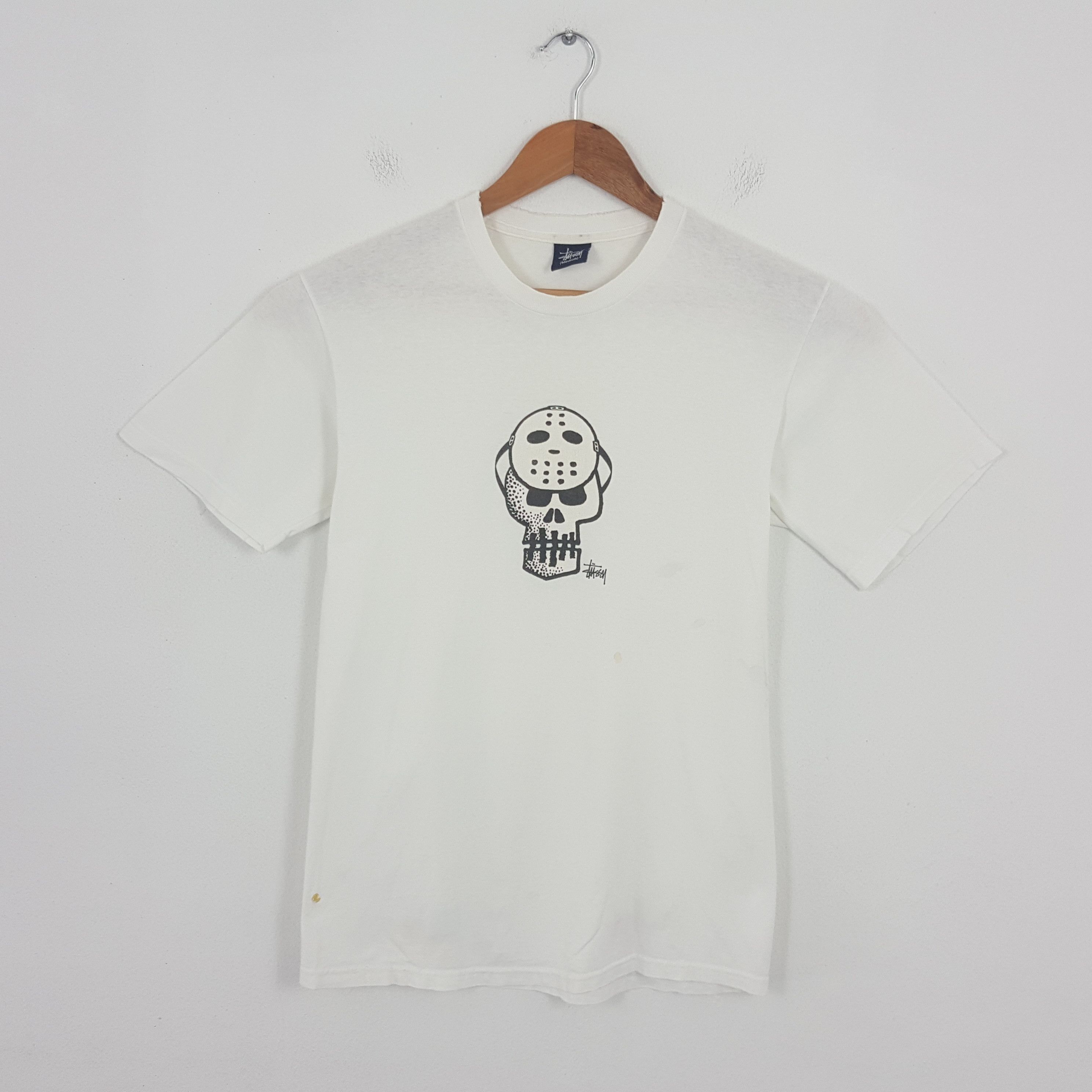 Stussy × Vintage Vintage STUSSY X Horror Thriller Movie T-Shirt Size US M / EU 48-50 / 2 - 1 Thumbnail