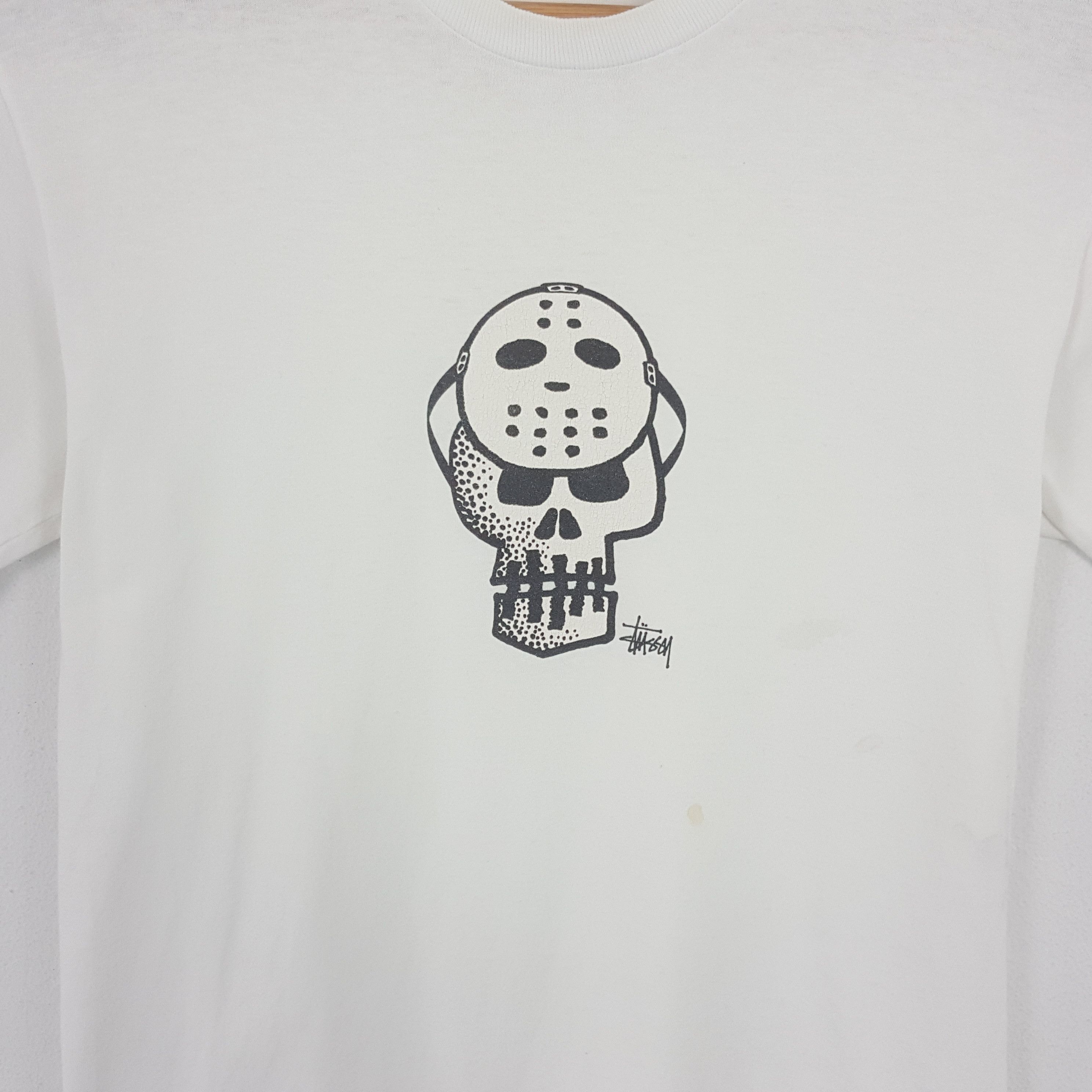 Stussy × Vintage Vintage STUSSY X Horror Thriller Movie T-Shirt Size US M / EU 48-50 / 2 - 2 Thumbnail