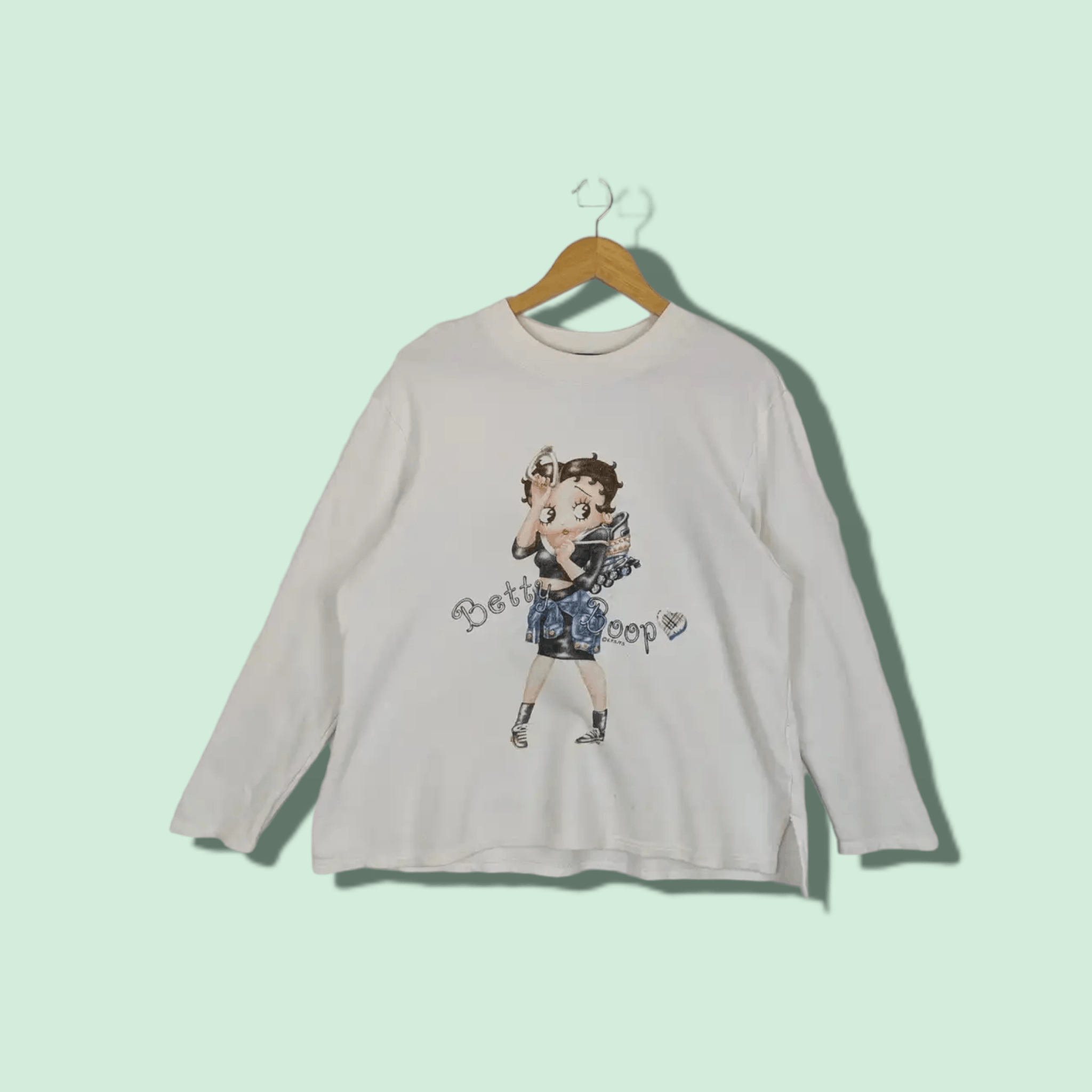 Cartoon Network Vintage BETTY BOOP Jumper Sweatshirt Size XL / US 12-14 / IT 48-50 - 1 Thumbnail