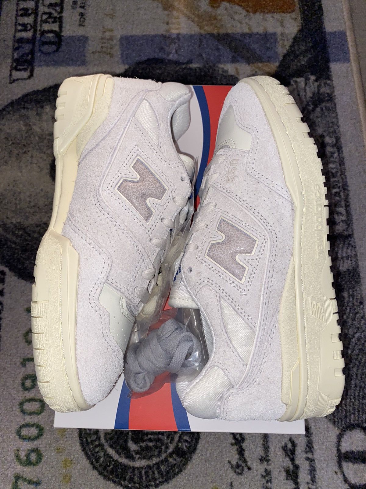 Aime Leon Dore × New Balance New Balance 550 Aime Leon Dore Grey Suede Size US 7 / EU 40 - 1 Thumbnail