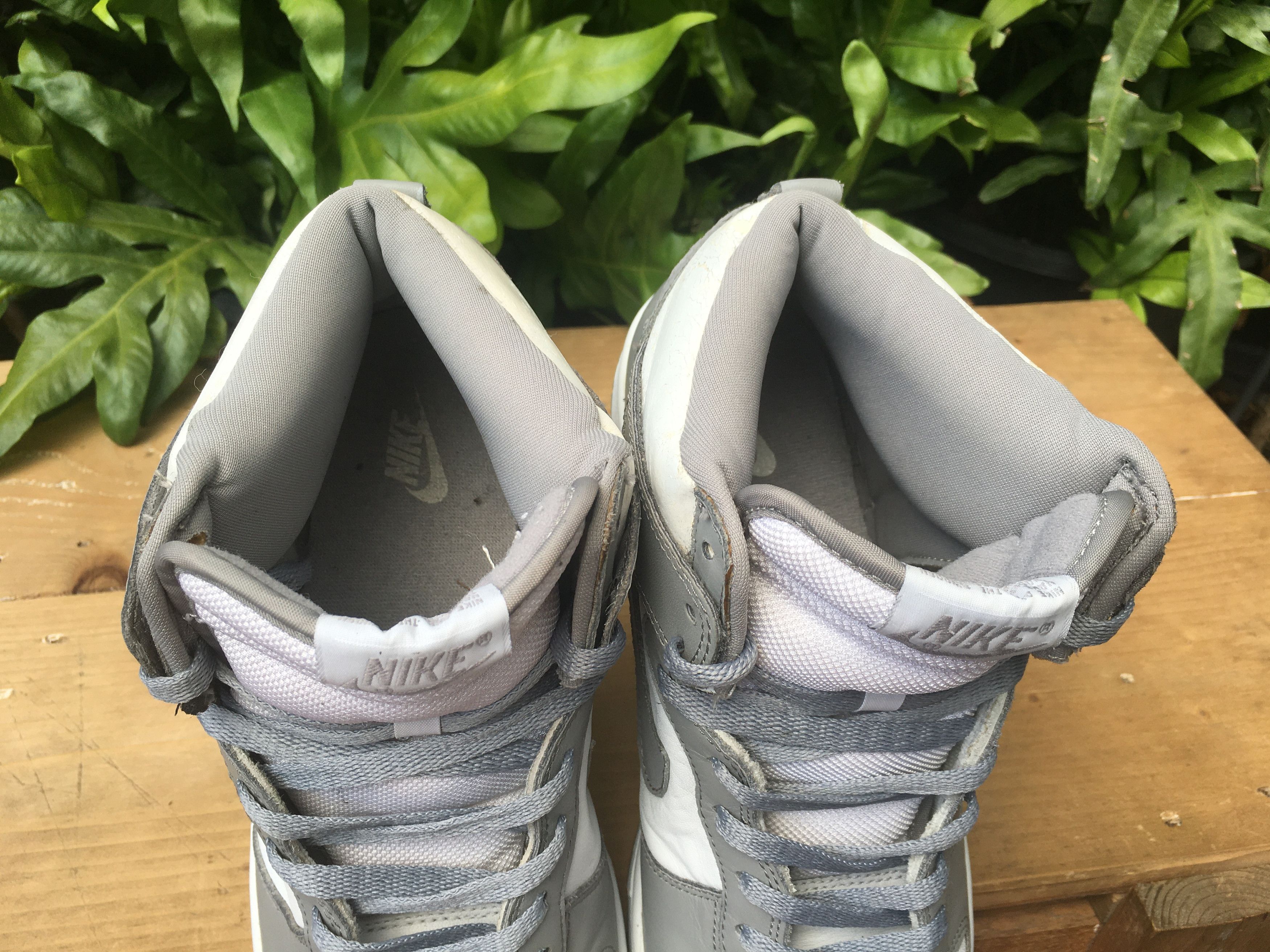 Nike × Vintage 🔥 Rare Vintage Nike Dunk High Medium Grey OG 2002 Size US 10.5 / EU 43-44 - 11 Thumbnail