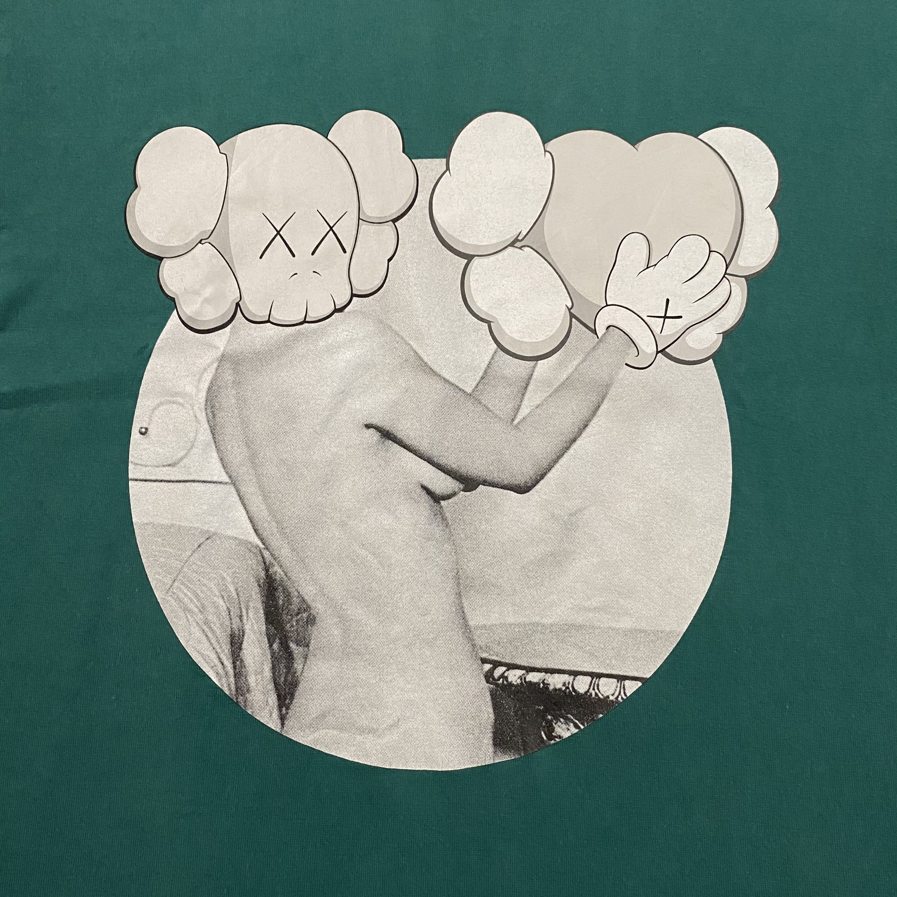 Kaws Originalfake kaws tee Size US M / EU 48-50 / 2 - 2 Thumbnail