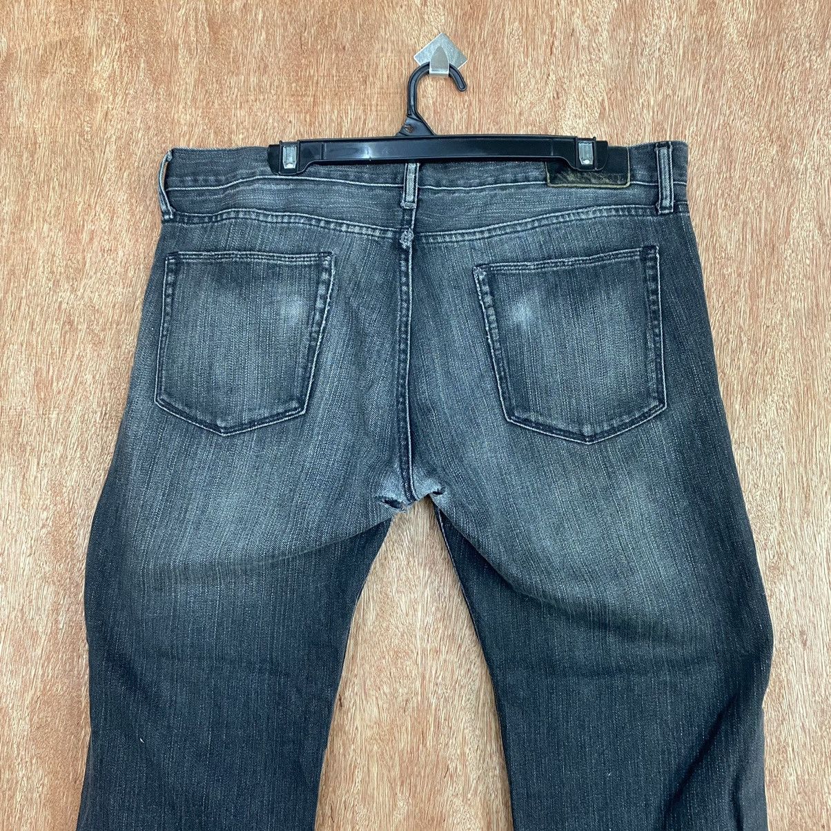 Uniqlo DLL Uniqlo Black Denim Jeans Pants #c798 Size US 36 / EU 52 - 7 Thumbnail