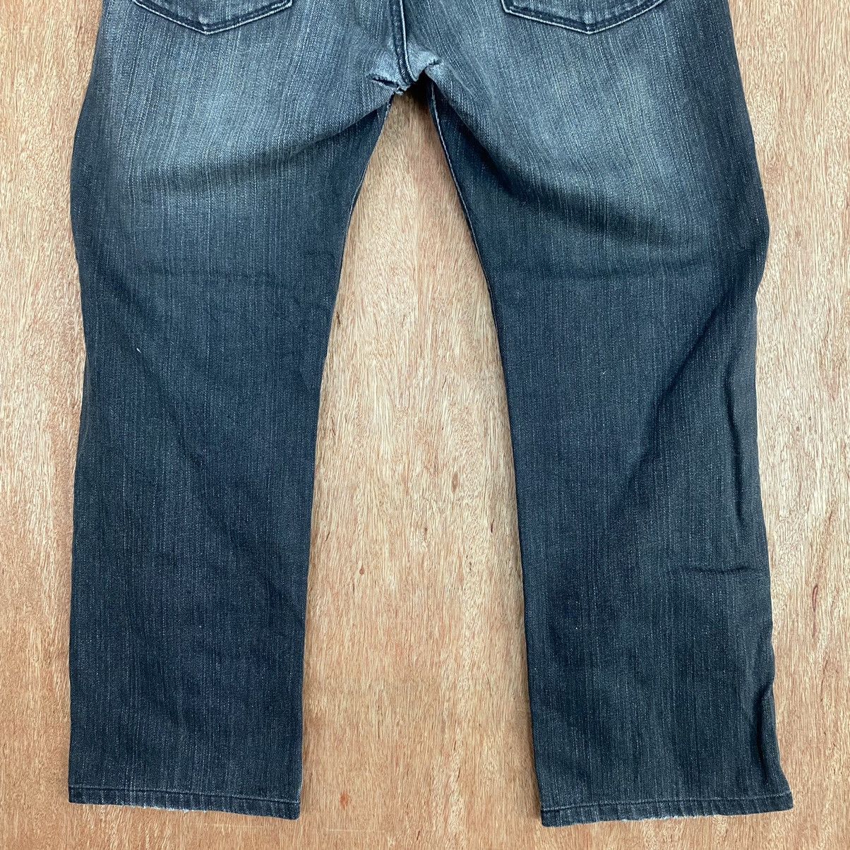 Uniqlo DLL Uniqlo Black Denim Jeans Pants #c798 Size US 36 / EU 52 - 8 Thumbnail