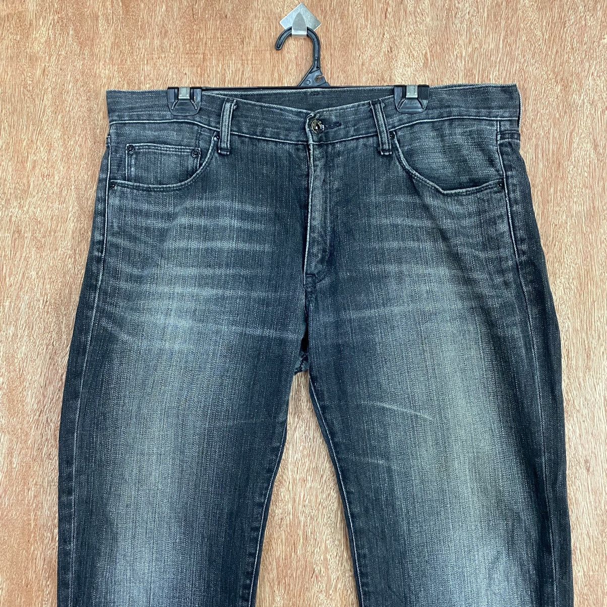 Uniqlo DLL Uniqlo Black Denim Jeans Pants #c798 Size US 36 / EU 52 - 2 Thumbnail
