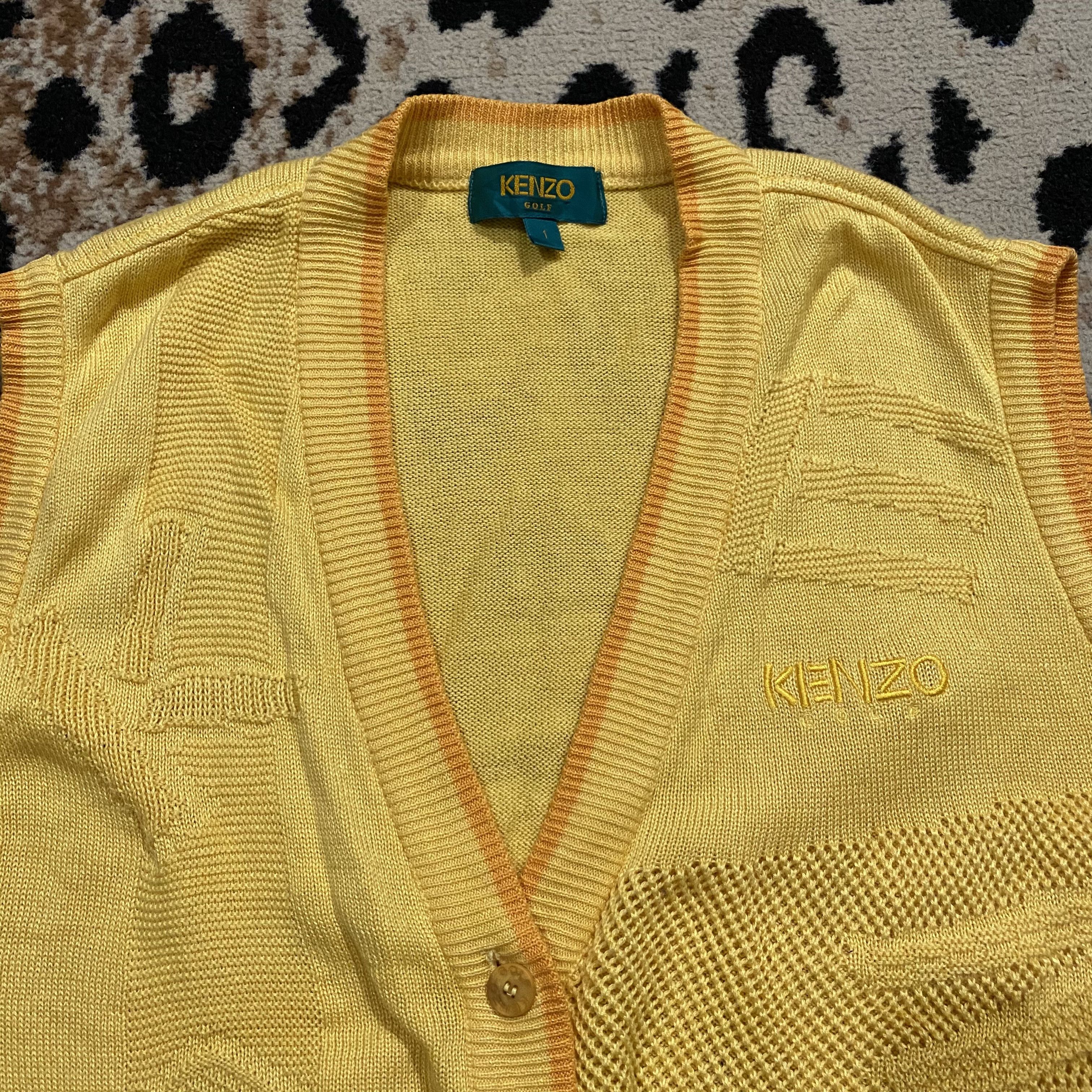 Kenzo KENZO GOLF Vest Knitwear Sweater Size US S / EU 44-46 / 1 - 2 Thumbnail