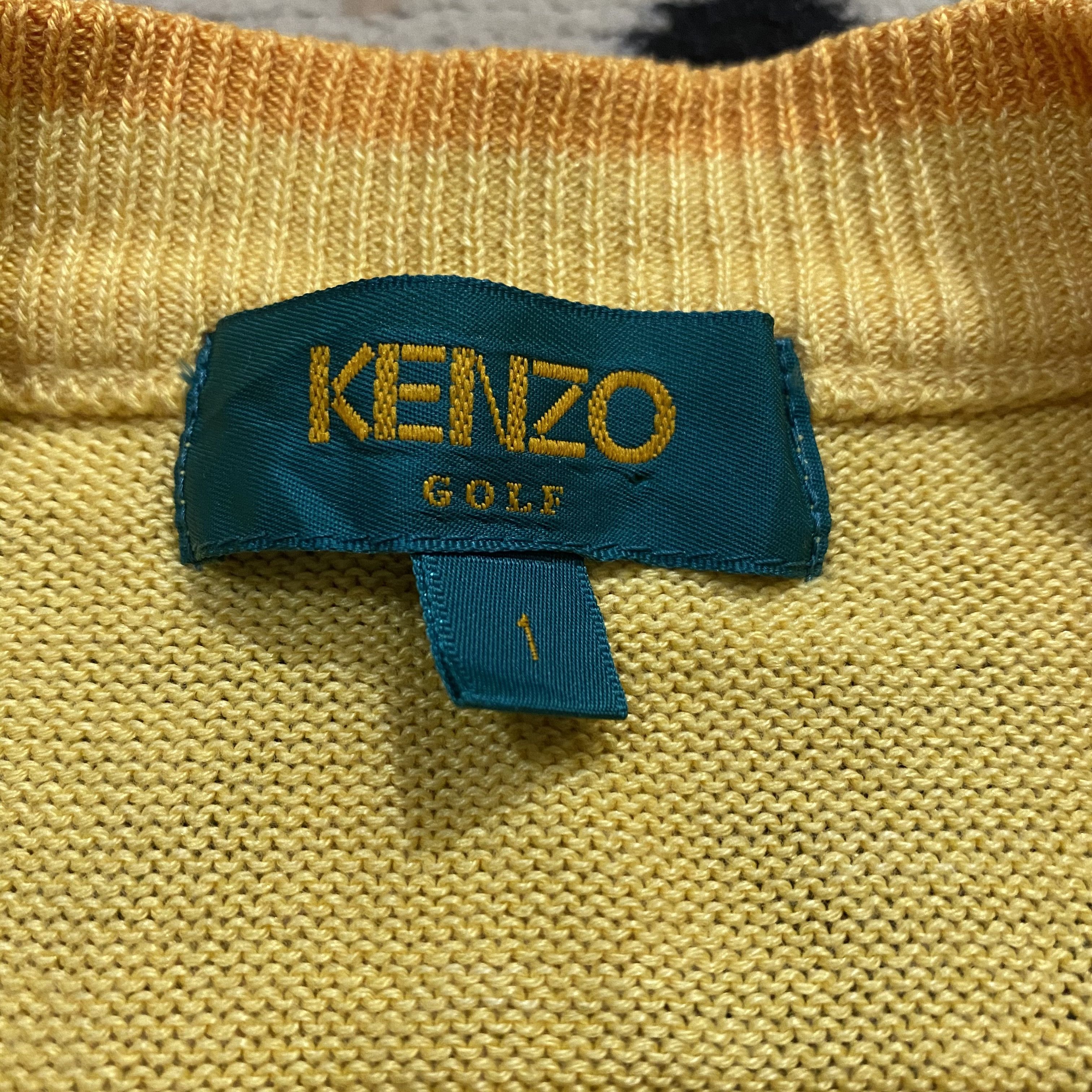 Kenzo KENZO GOLF Vest Knitwear Sweater Size US S / EU 44-46 / 1 - 3 Thumbnail