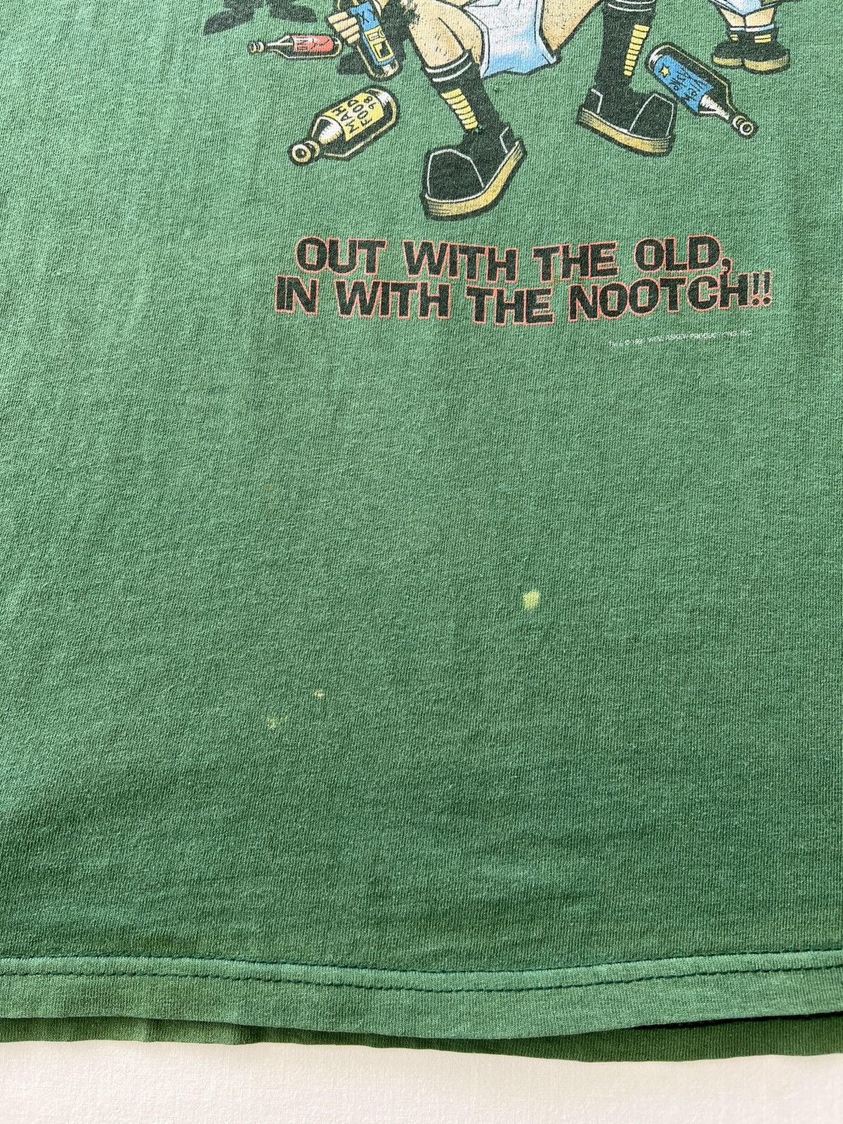 Band Tees × Vintage Vintage 1999 Clerks Movie Faded Green Tee Size US L / EU 52-54 / 3 - 9 Thumbnail