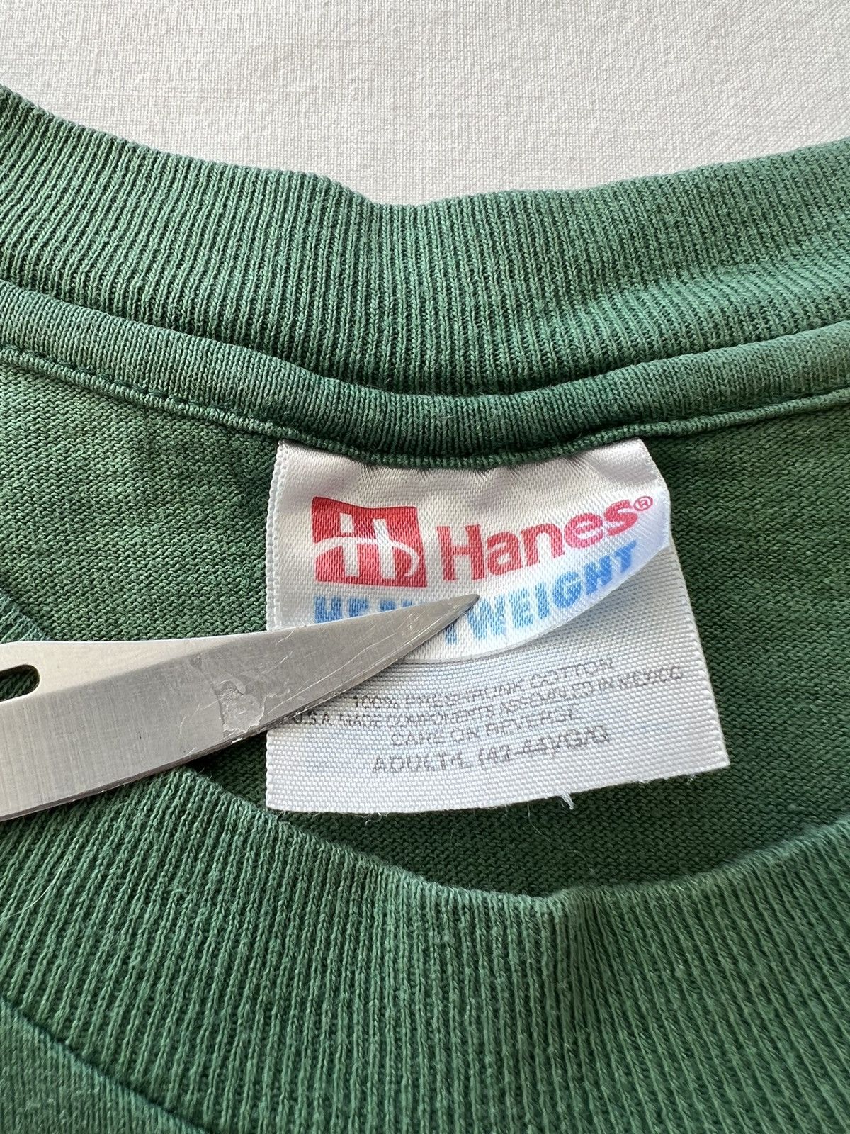Band Tees × Vintage Vintage 1999 Clerks Movie Faded Green Tee Size US L / EU 52-54 / 3 - 11 Thumbnail