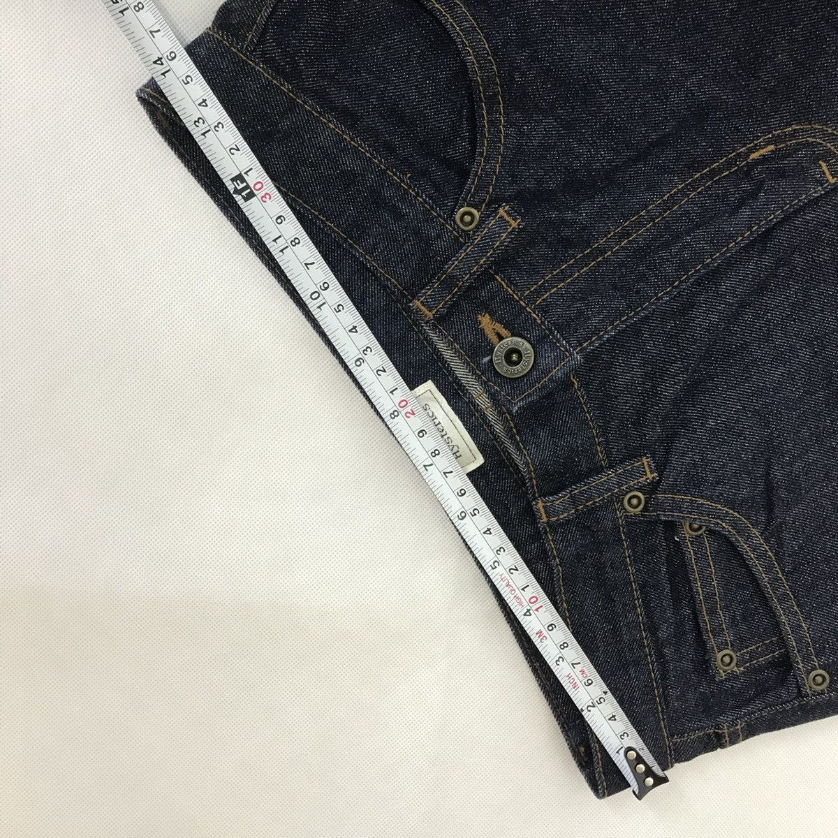Hysteric Glamour × Japanese Brand 💣OFFER Vtg HYSTERIC GLAMOUR Custom Logo Design Denim Jeans Size US 28 / EU 44 - 9 Thumbnail