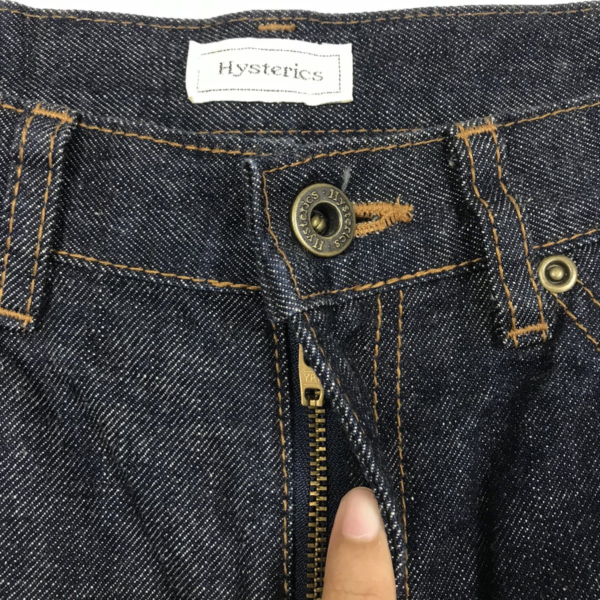 Hysteric Glamour × Japanese Brand 💣OFFER Vtg HYSTERIC GLAMOUR Custom Logo Design Denim Jeans Size US 28 / EU 44 - 5 Thumbnail