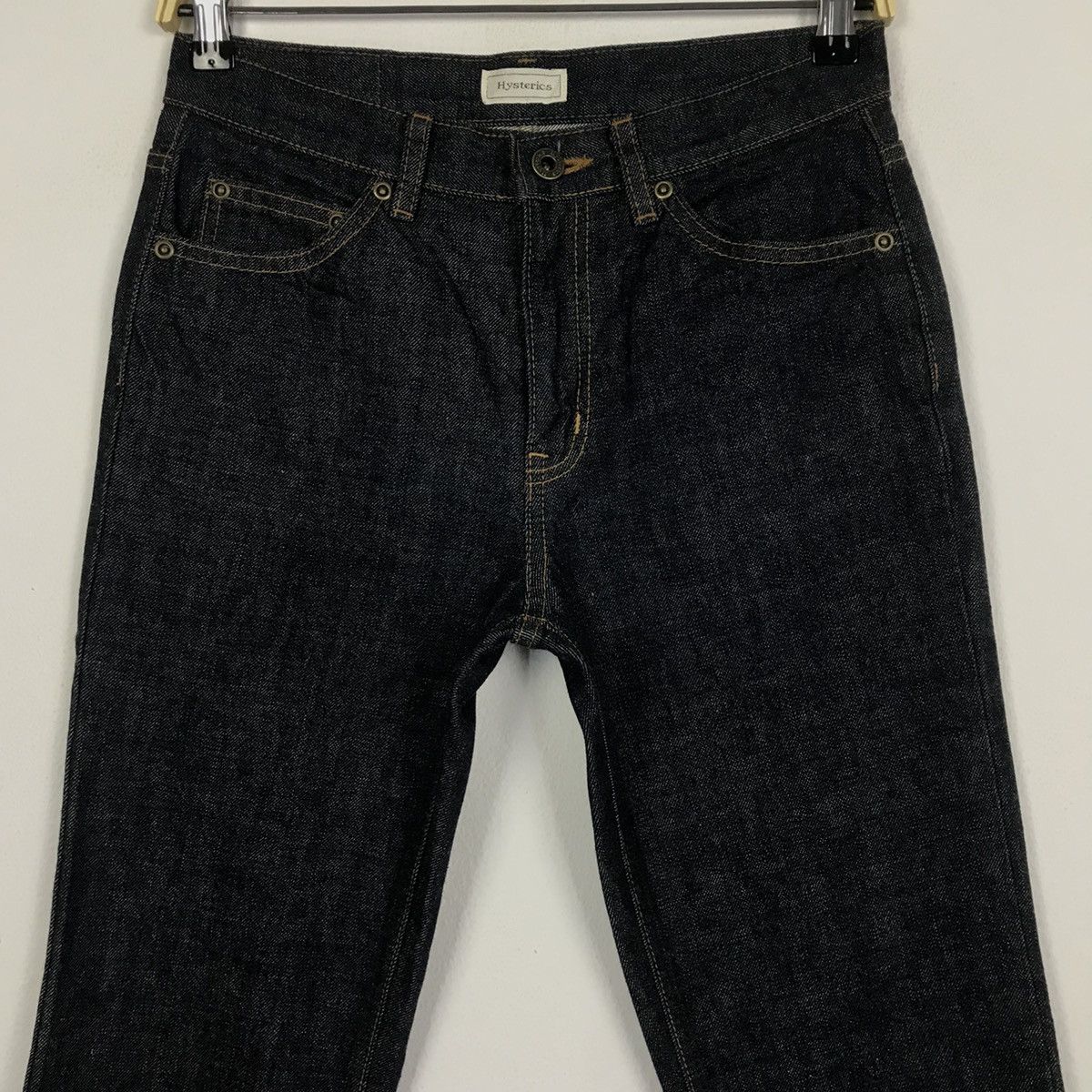 Hysteric Glamour × Japanese Brand 💣OFFER Vtg HYSTERIC GLAMOUR Custom Logo Design Denim Jeans Size US 28 / EU 44 - 3 Thumbnail