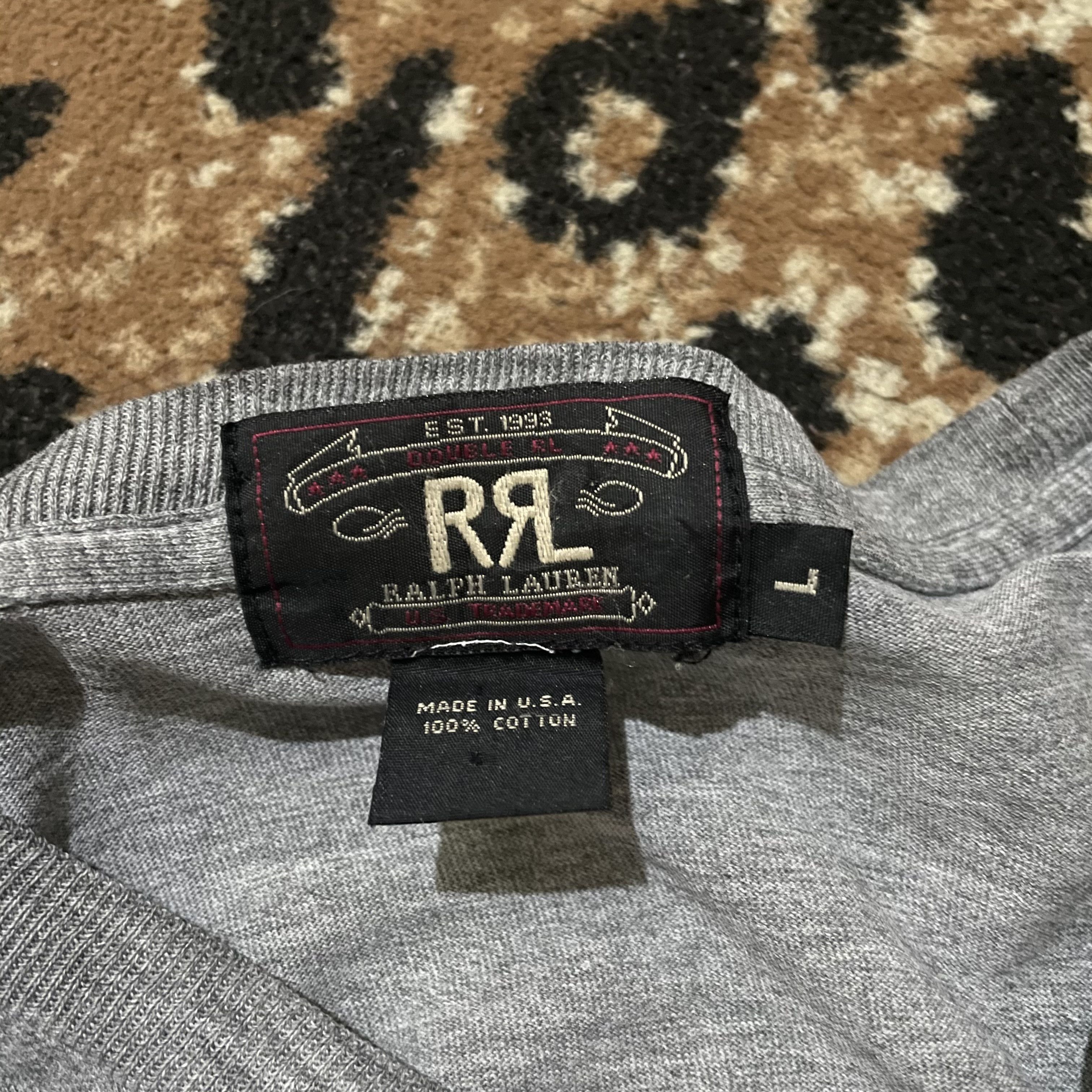 RRL Ralph Lauren Vintage Rrl Ralph Laurent Long Sleeve Size US L / EU 52-54 / 3 - 3 Thumbnail