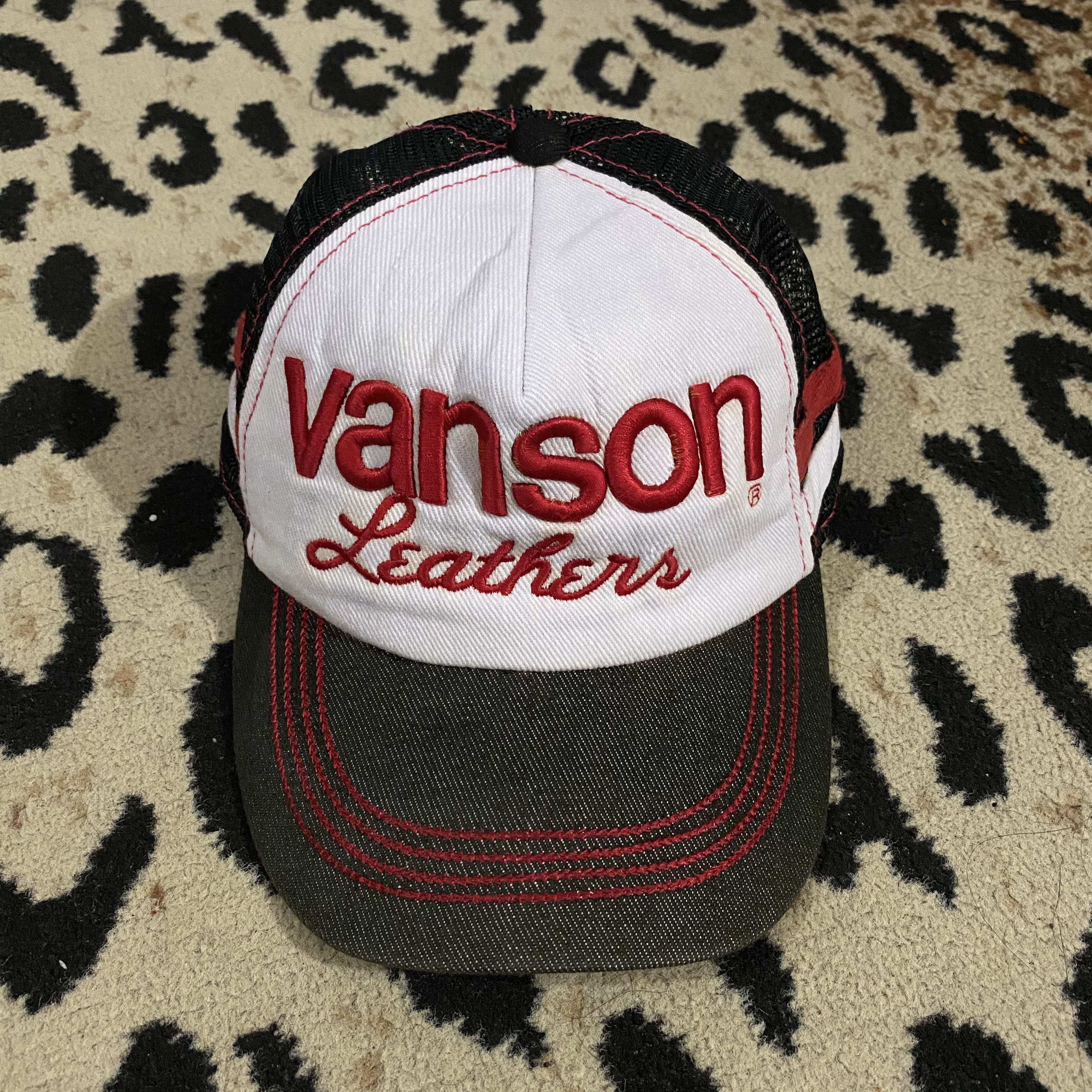 Vanson Leathers Vanson Trucker Hat Size ONE SIZE - 1 Thumbnail