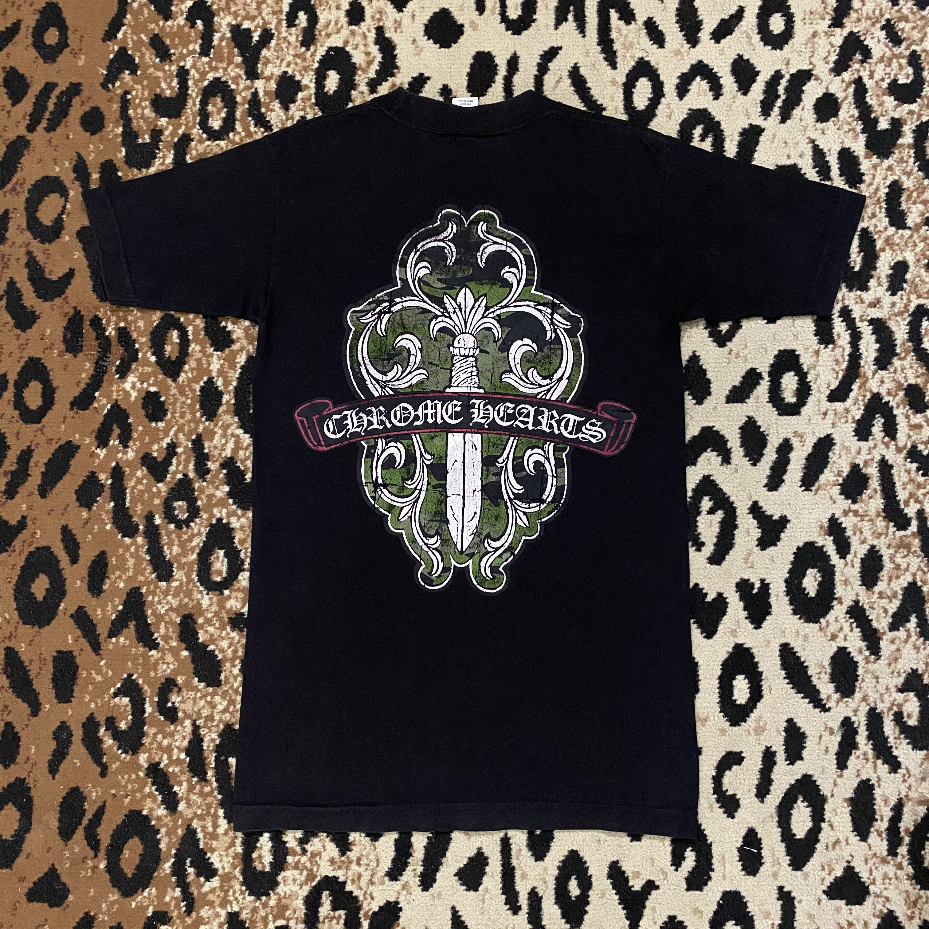 Chrome Hearts Chrome Hearts Dagger Tee Size US S / EU 44-46 / 1 - 1 Thumbnail
