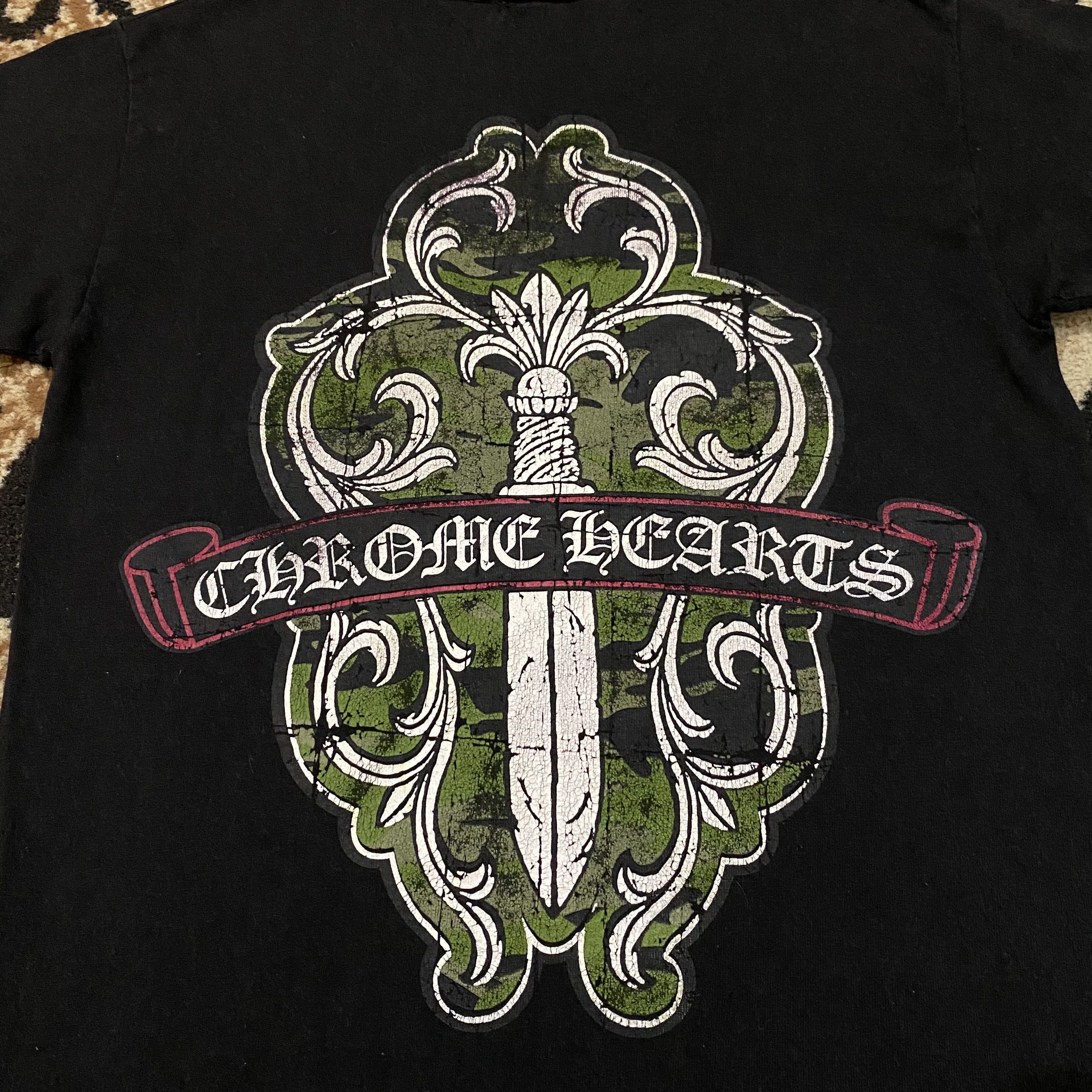Chrome Hearts Chrome Hearts Dagger Tee Size US S / EU 44-46 / 1 - 2 Thumbnail