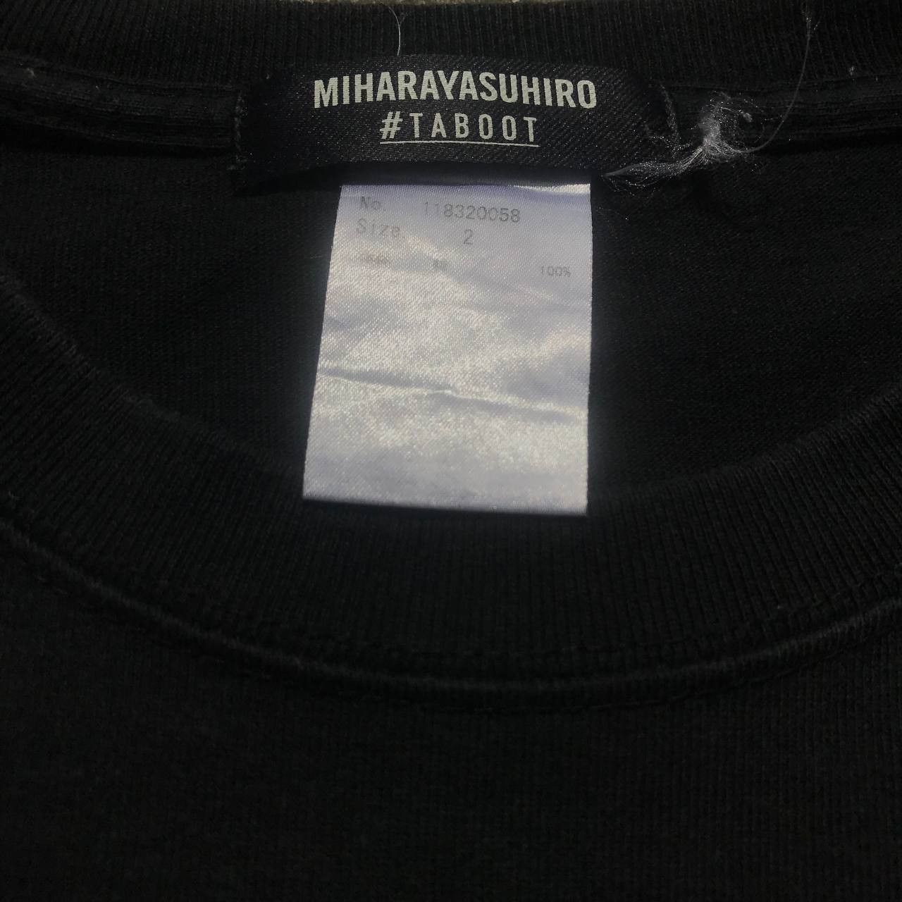 Band Tees × Japanese Brand × Maison MIHARA YASUHIRO Miharayasuhiro x Beastie Boys Sabotage Font Long Sleeve Size US M / EU 48-50 / 2 - 3 Thumbnail