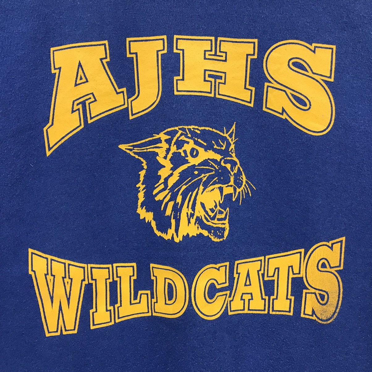 Sports Specialties × Vintage Vintage AJHS Wildcats Sweatshirt American League Size US M / EU 48-50 / 2 - 2 Thumbnail