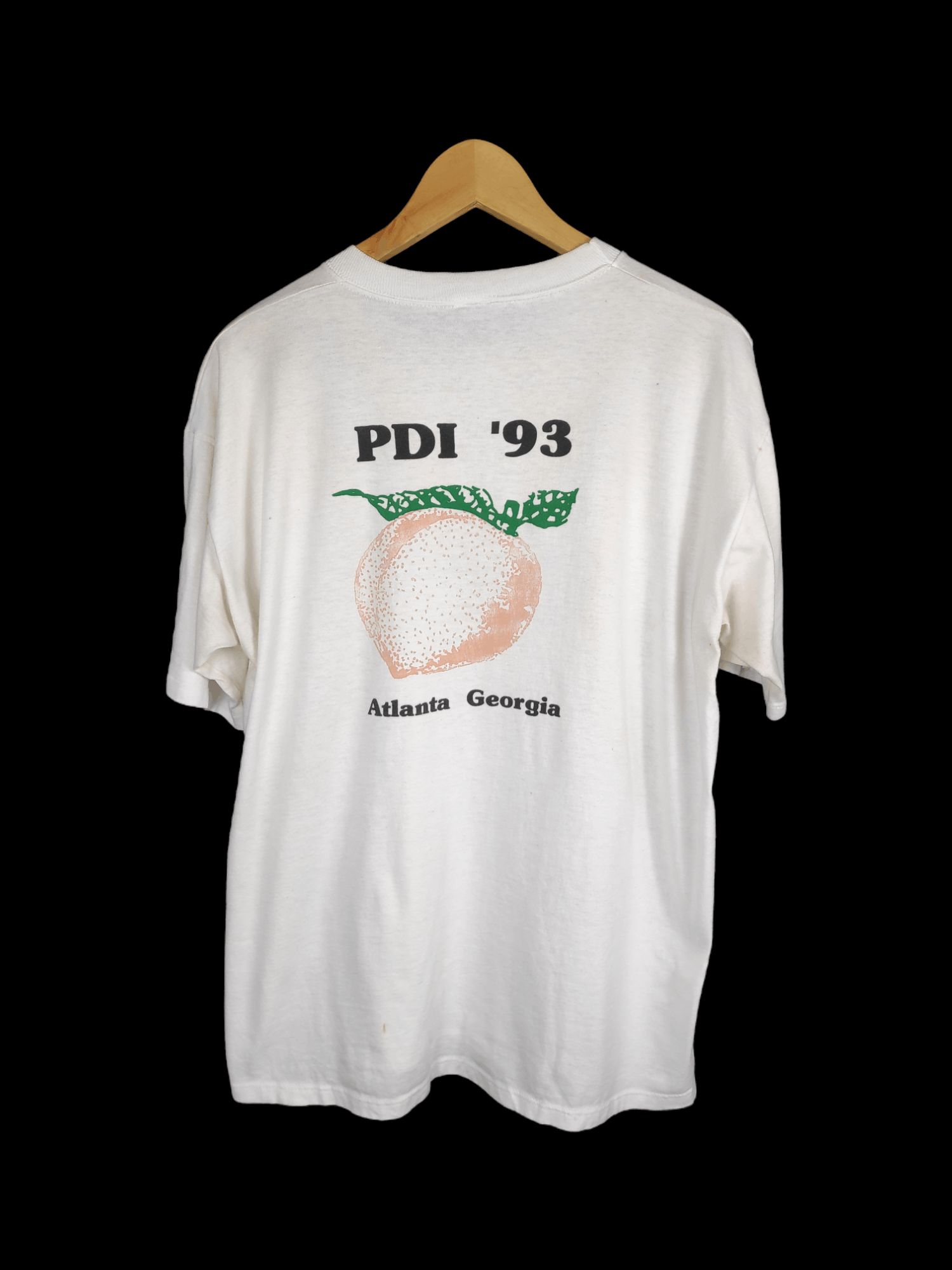 image of Archival Clothing Best Offer Vintage 90's Asmc Pdi Atlanta Georgia T-Shirt, Men's (Size XL)
