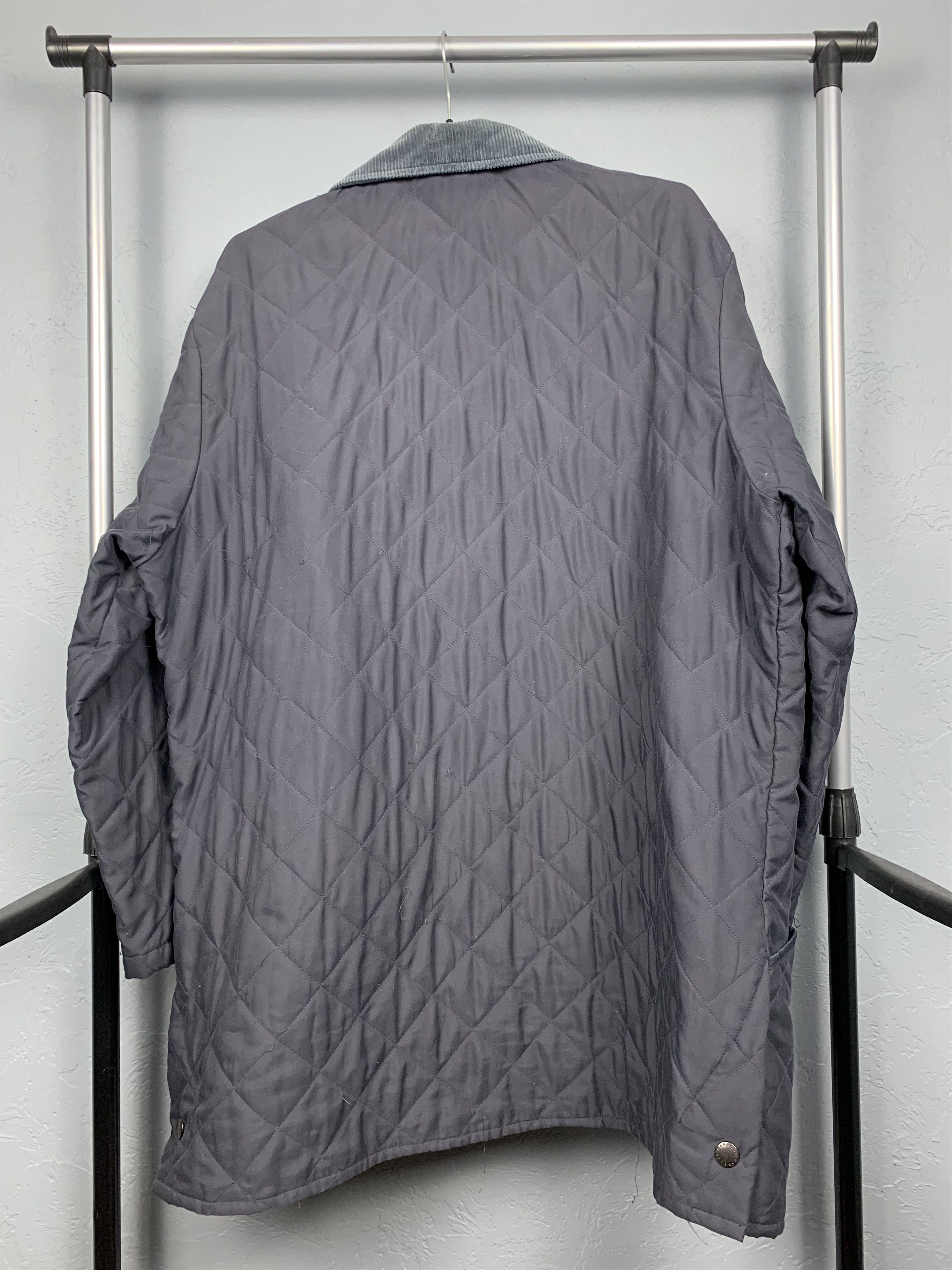Barbour × Vintage Barbour New Classic Eskdale Mens Quilted Jacket Size US XL / EU 56 / 4 - 6 Thumbnail