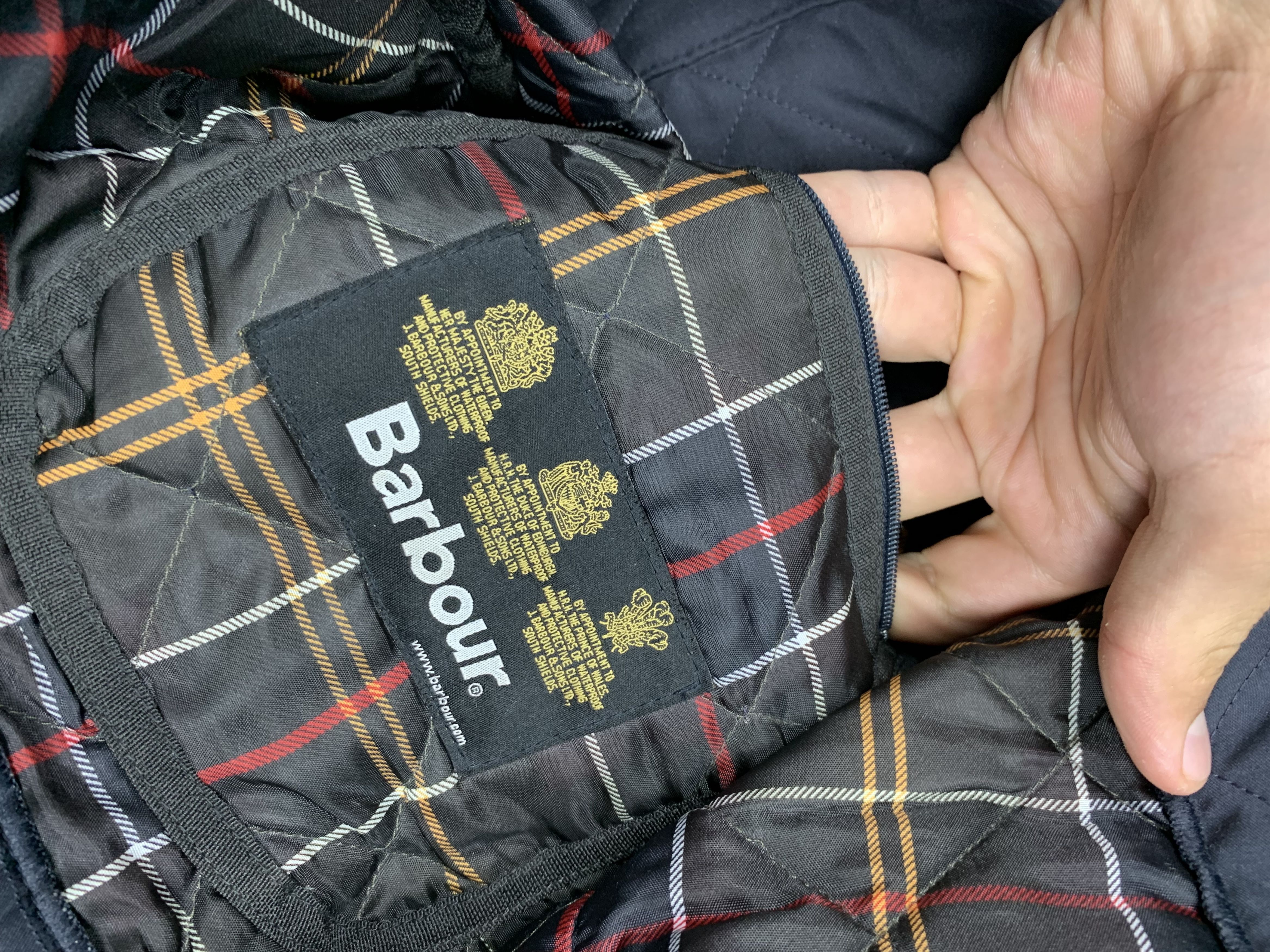 Barbour × Vintage Barbour New Classic Eskdale Mens Quilted Jacket Size US XL / EU 56 / 4 - 4 Thumbnail